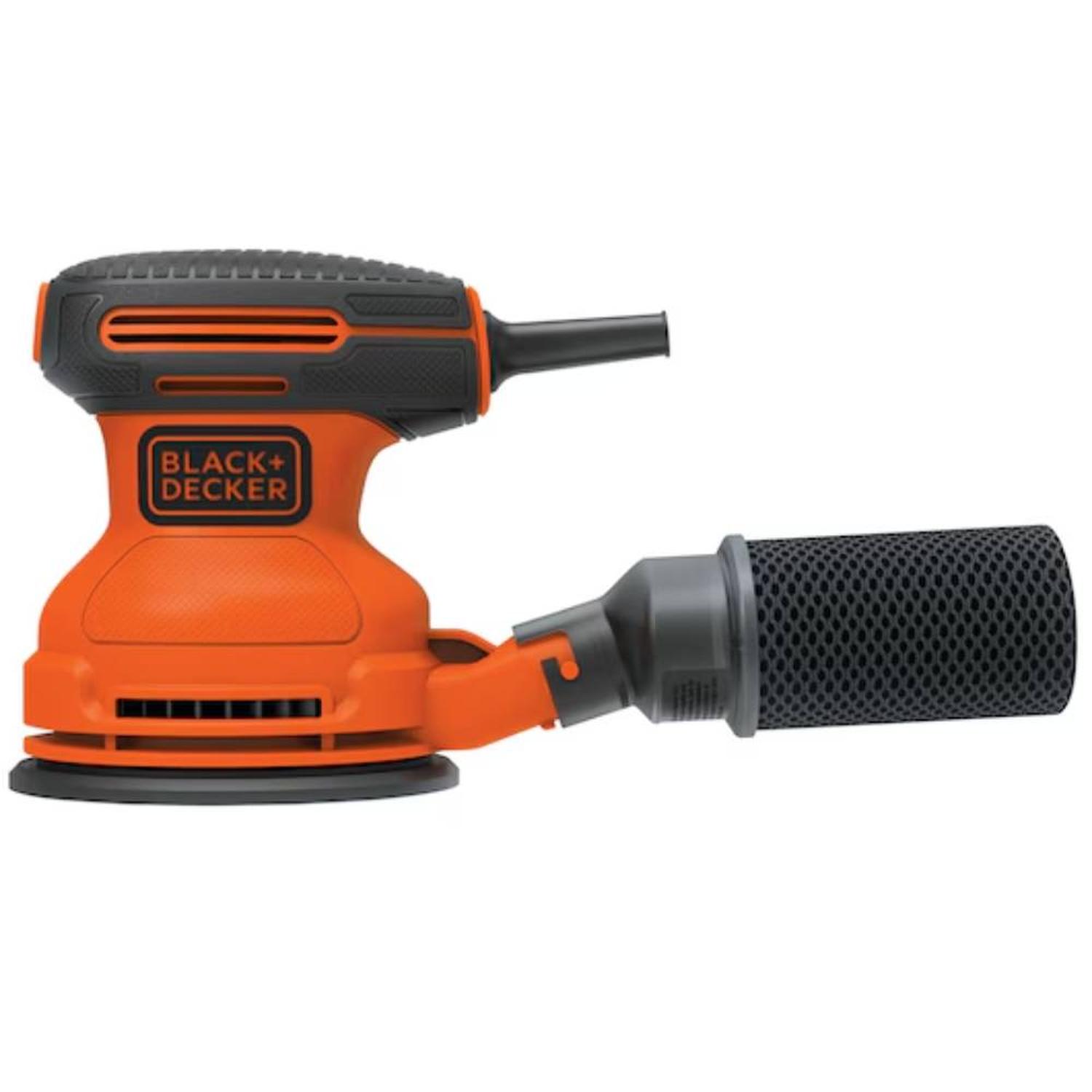 LIJADORA EXCENTRICA 5' 125MM 180W BLACK AND DECKER BDERO100-B2 - 2