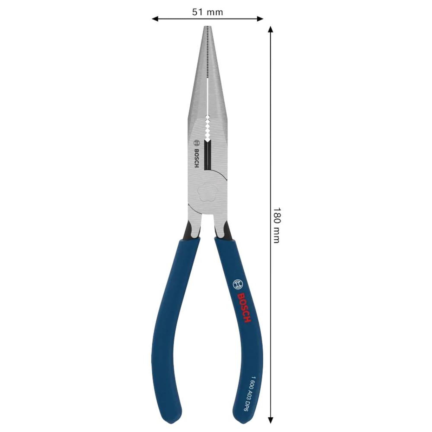 ALICATE PUNTA LARGA 180MM BOSCH 1600.A03.DN2-000 - 2