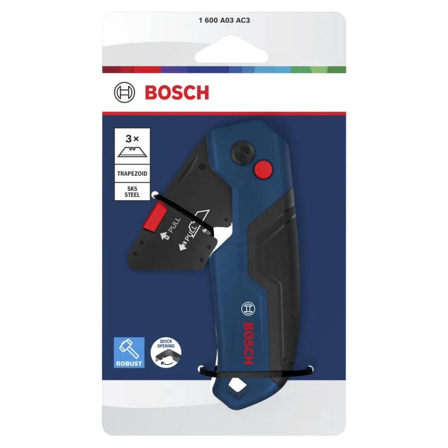 CUTTER PLEGABLE 19 MM BOSCH 1600.A03.AC3-000 - 5