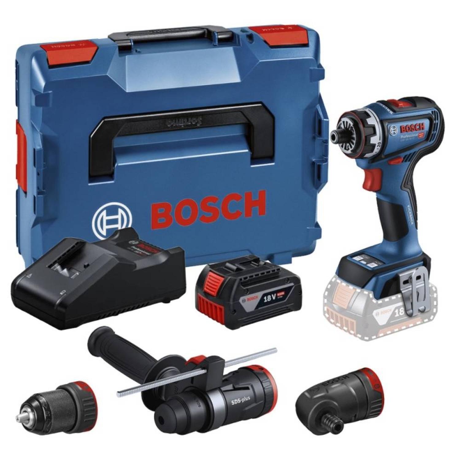 TALADRO ATOR 1/2' 18V BRUSHLESS GSR 18V-90 FC + 1 BAT. GBA 18V 4.0 AH + CARG GAL 18V-40 BOSCH 0601.9 - 1