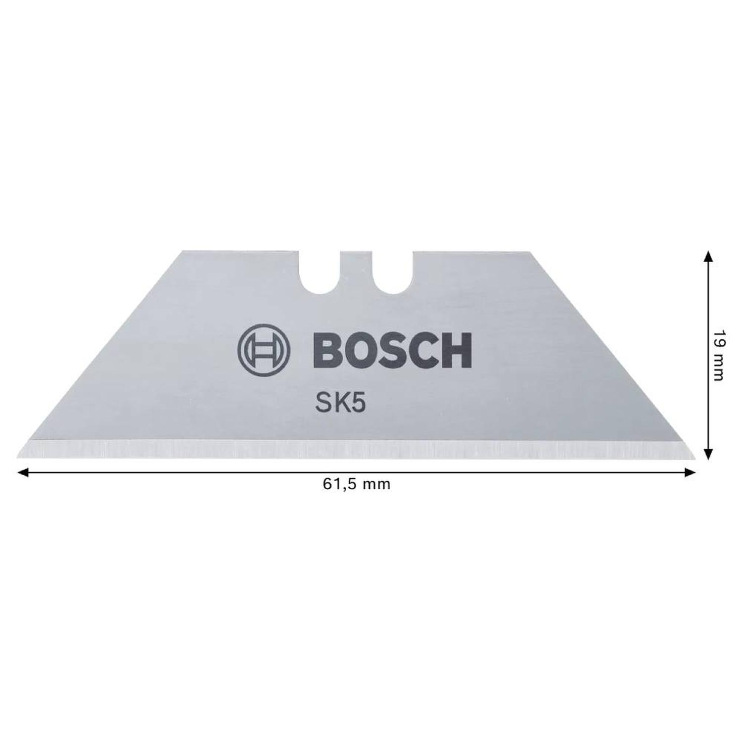 CUCHILLA PARA NAVAJA PLEGABLE 10PZ BOSCH 1600.A03.AX7-000 - 2