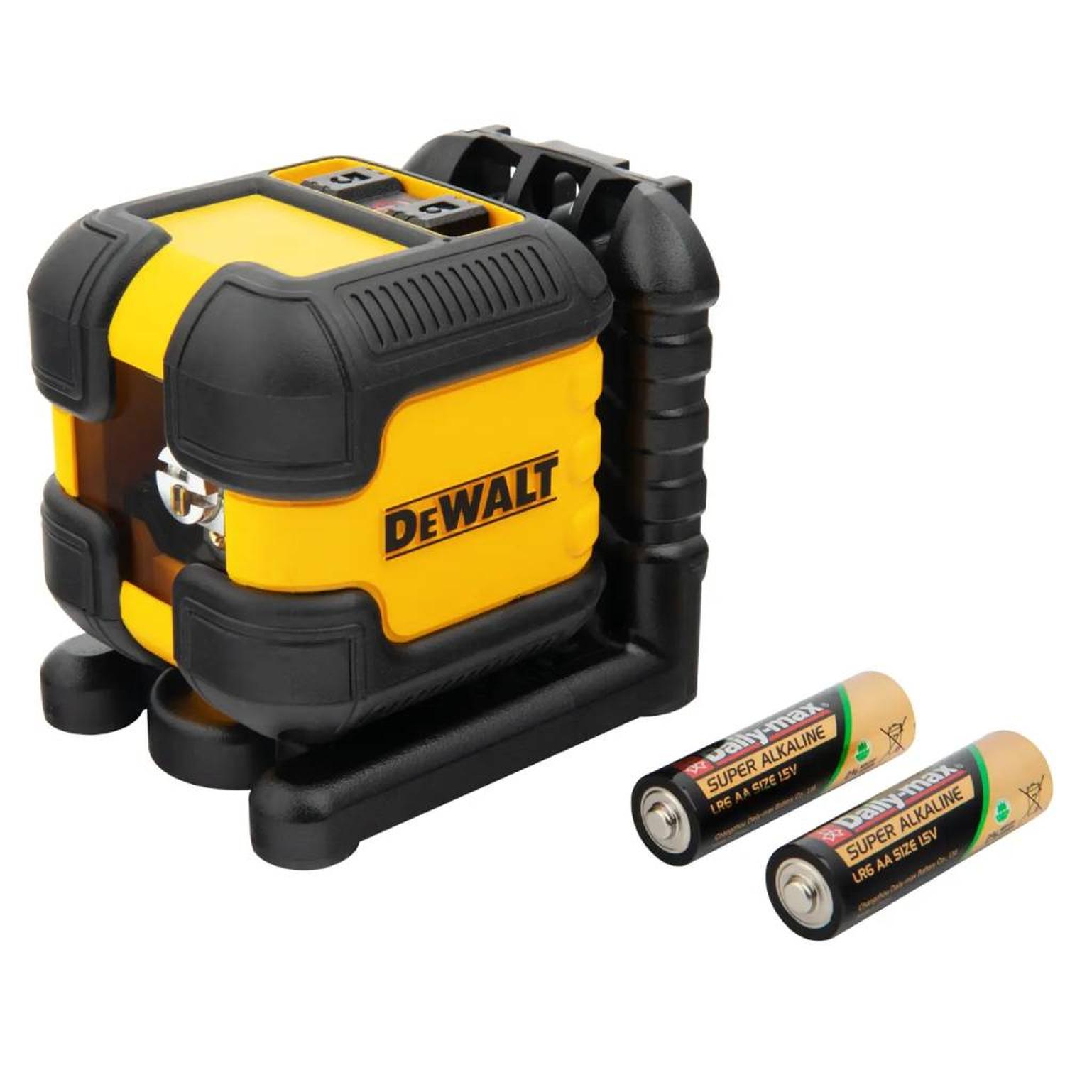 NIVEL LASER CUBIX 15 M LINEAS CRUZADAS COLOR VERDE DEWALT DW08802CG - 1