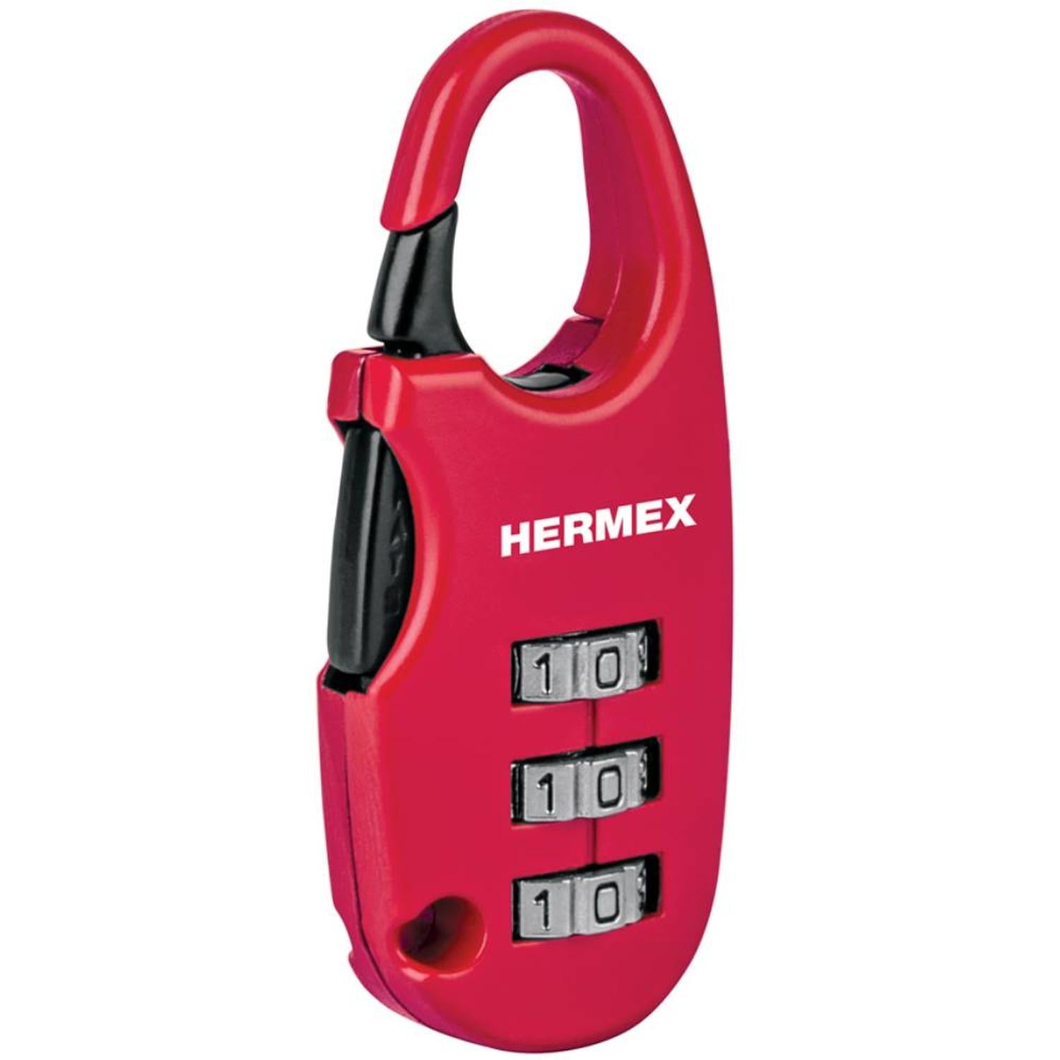 CANDADO DE COMBINACION PARA MALETERO 25 MM NIVEL 1 HERMEX 43350 - 1