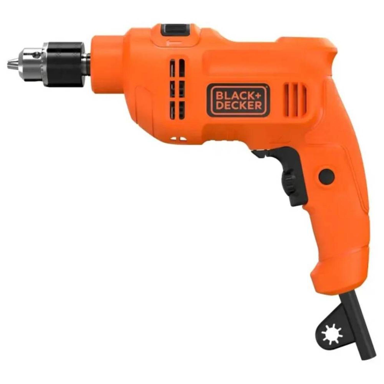 TALADRO PERCUTOR 550W 3/8' (10MM) 3000RPM BLACK + DECKER BED710550-B2 - 1