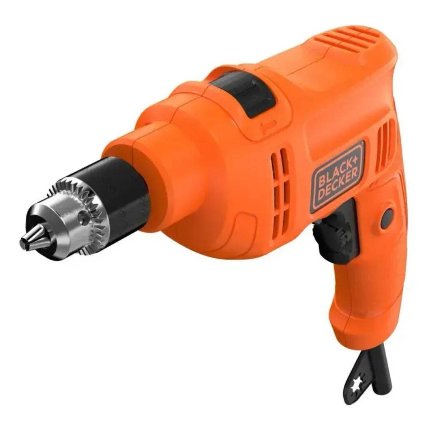 TALADRO PERCUTOR 550W 3/8' (10MM) 3000RPM BLACK + DECKER BED710550-B2 - 2