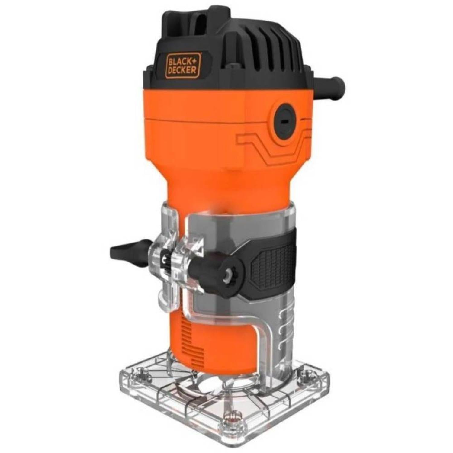 RUTEADORA / FRESADORA 500W 1/4' (6,35 MM) 34000 RPM BLACK + DECKER BETR0500-B2 - 1