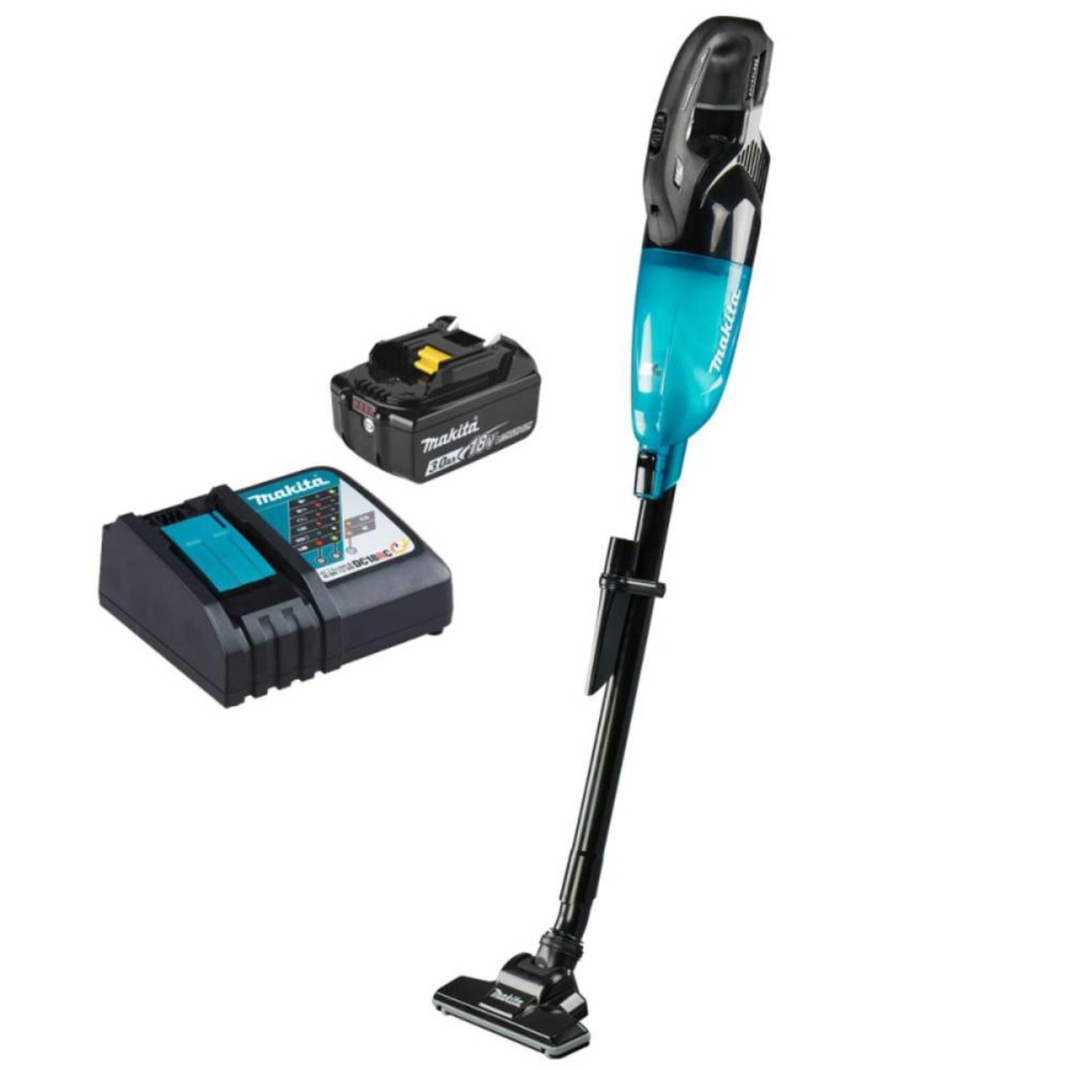 ASPIRADORA DE SUELO 18V 4VEL 730ML 1 BATERIA 3,0 AH Y CARGADOR MAKITA DCL283FZB-3.0 - 1