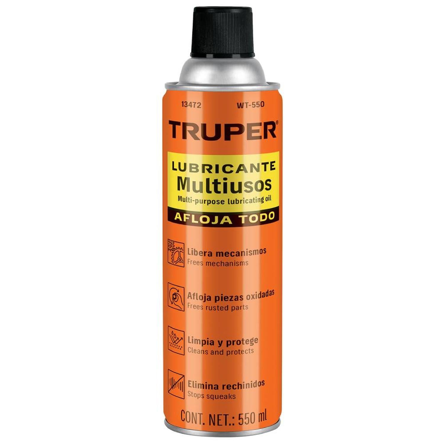 ACEITE AFLOJATODO EN AEROSOL 550 ML (19 OZ) TRUPER 13472 - 1
