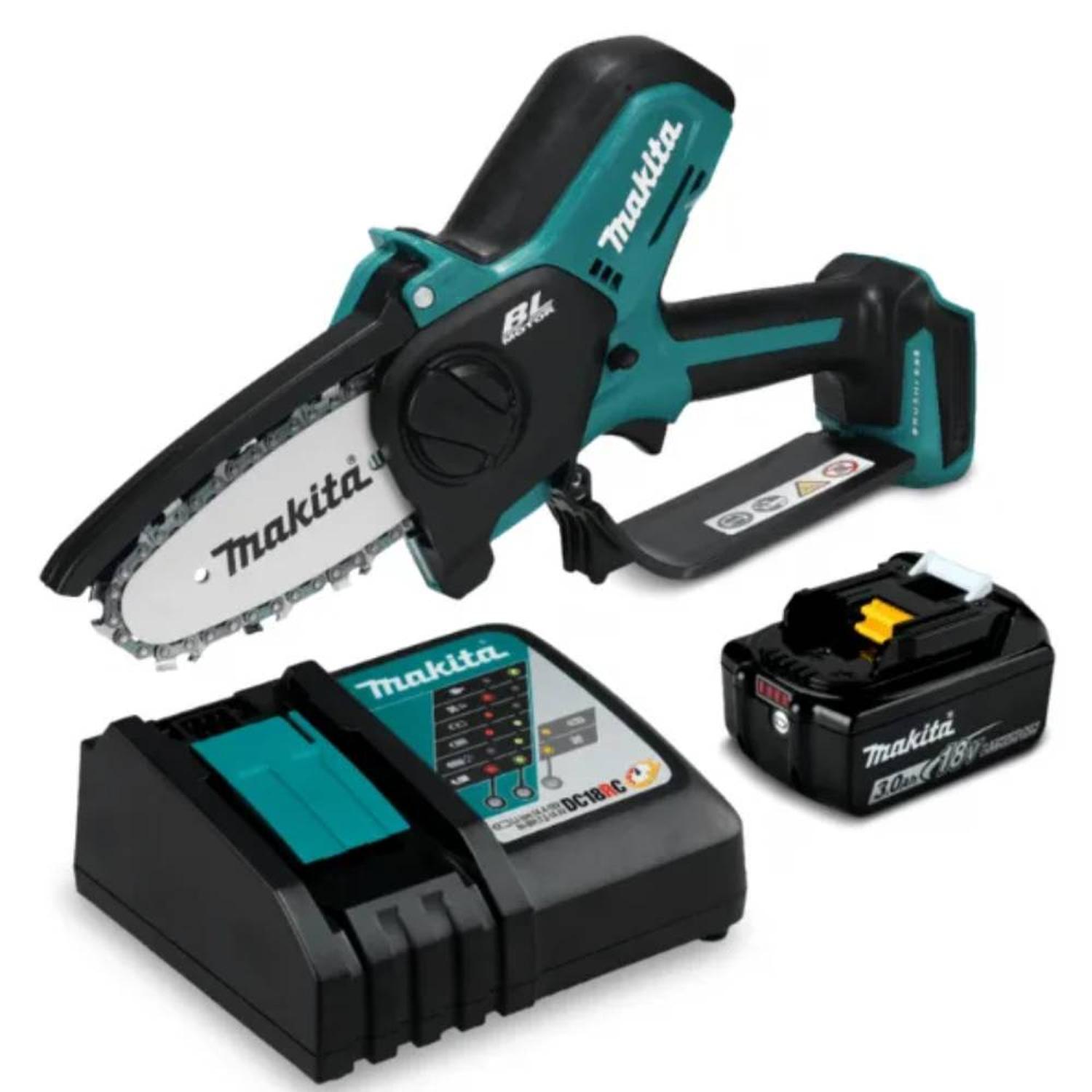 SIERRA DE PODAR 4' 18V LXT BL + 1 BAT DE 3,0 AH + CARGADOR MAKITA - 1