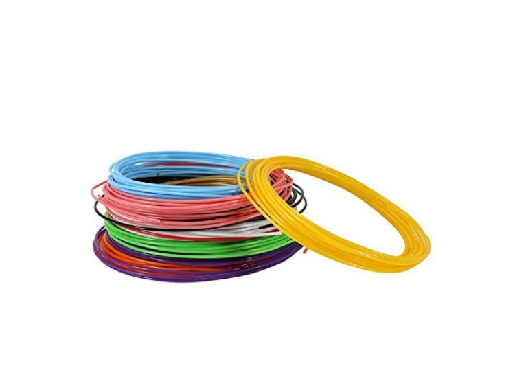 COLORES JARDIN DE JADE PACK 10 FILAMENTOS PCL PARA LAPIZ 3D - 3
