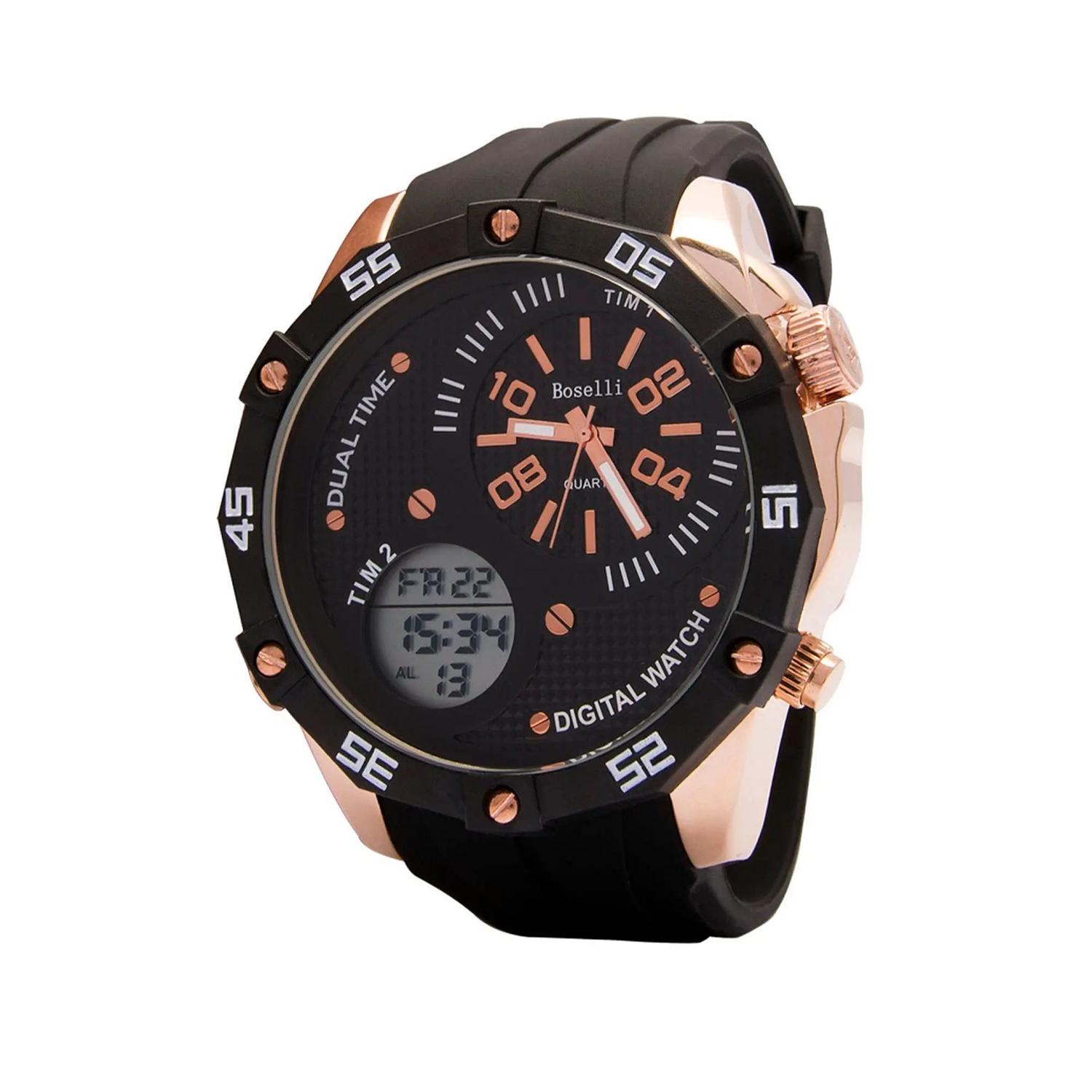 RELOJ BOSELLI HOMBRE ANÁLOGO ACUATICO B122 TALLA ÚNICA - 1