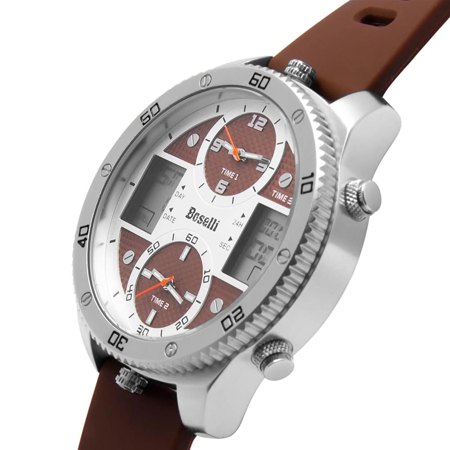 RELOJ BOSELLI HOMBRE ANÁLOGO ACUATICO B128 TALLA ÚNICA - 3