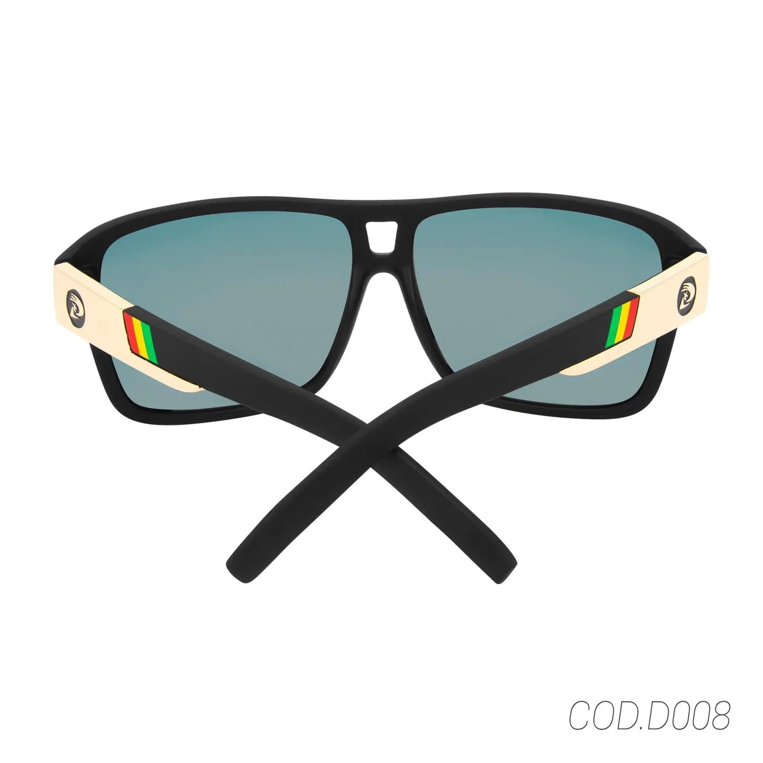 LENTES DE SOL POLARIZADOS UNISEX D008 DUBERY NEGRO_NARANJA 1014723 TAMAÑO TALLA ÚNICA - 2