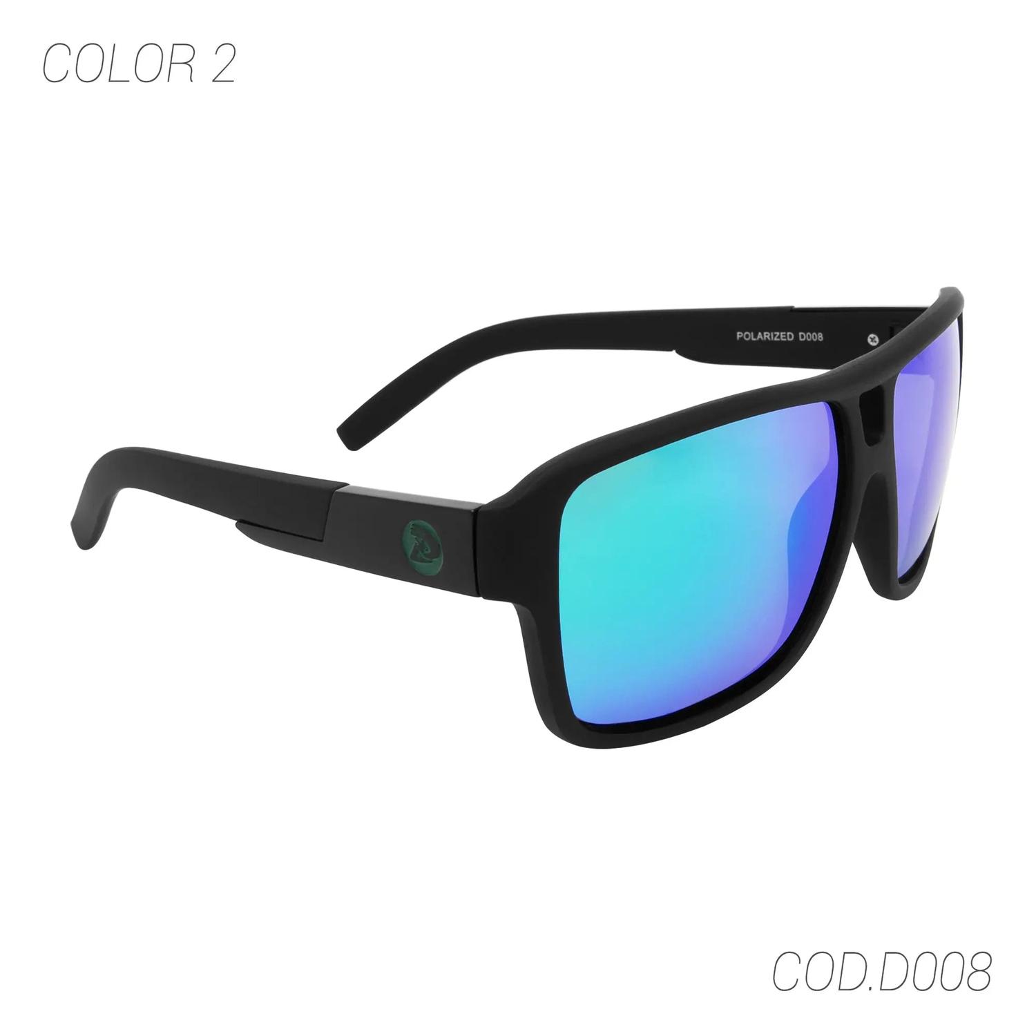 LENTES DE SOL POLARIZADOS UNISEX D008 DUBERY NEGRO_NARANJA 1014723 TAMAÑO TALLA ÚNICA - 4