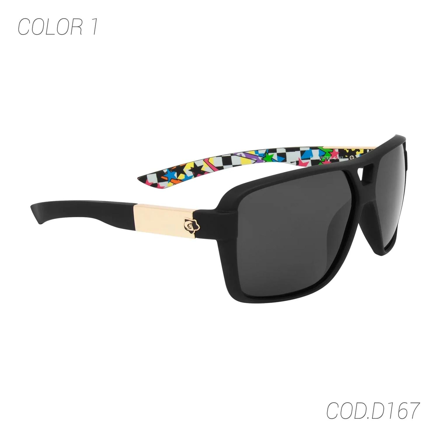 LENTES DE SOL POLARIZADOS UNISEX D167 DUBERY TAMAÑO TALLA ÚNICA - 3