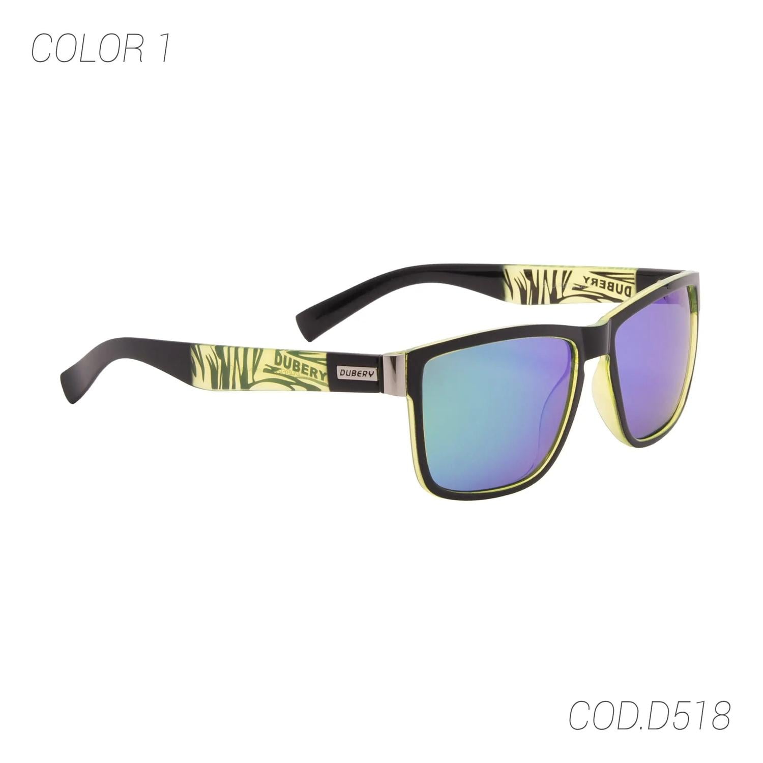LENTES DE SOL POLARIZADOS UNISEX D518 DUBERY TAMAÑO TALLA ÚNICA - 3
