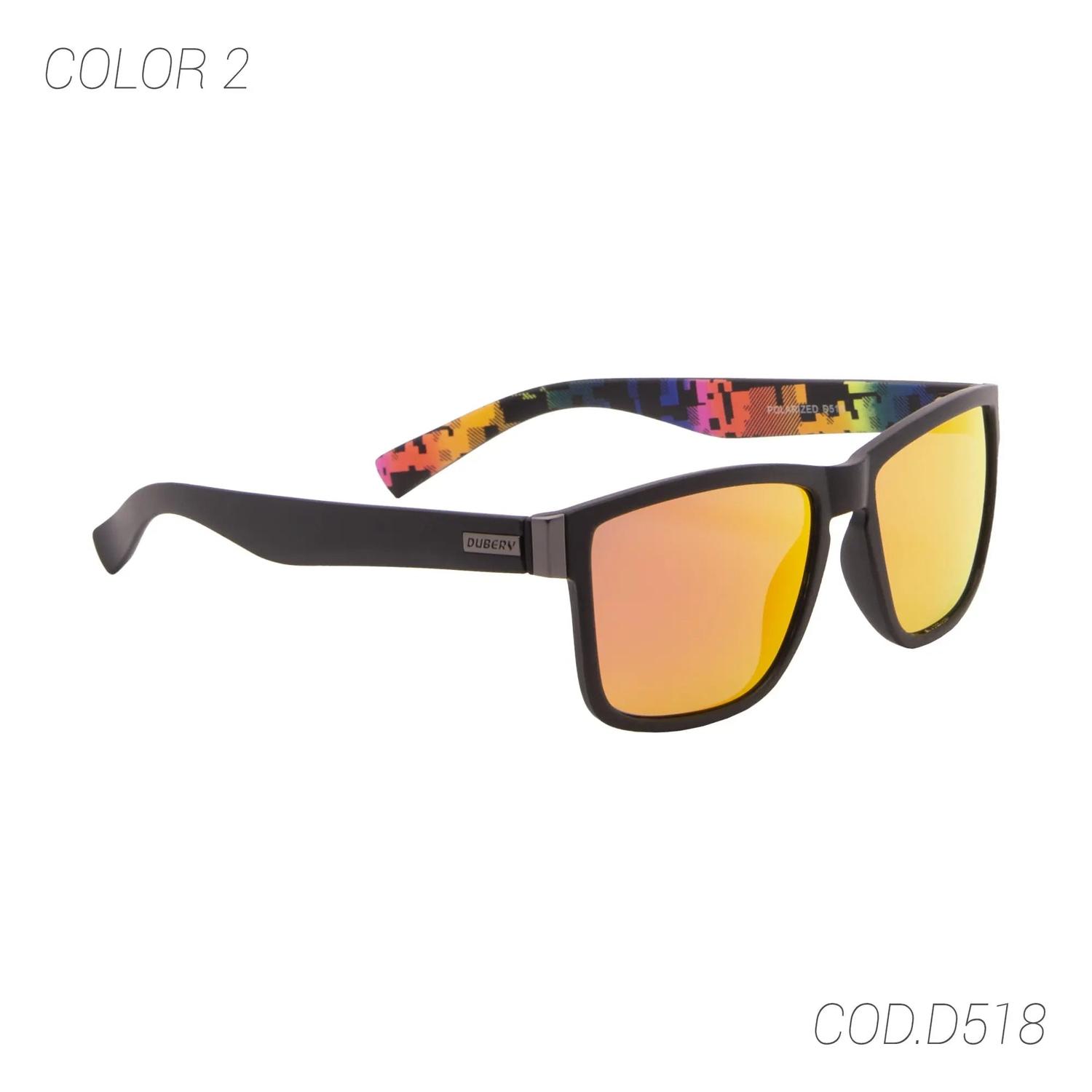 LENTES DE SOL POLARIZADOS UNISEX D518 DUBERY TAMAÑO TALLA ÚNICA - 5