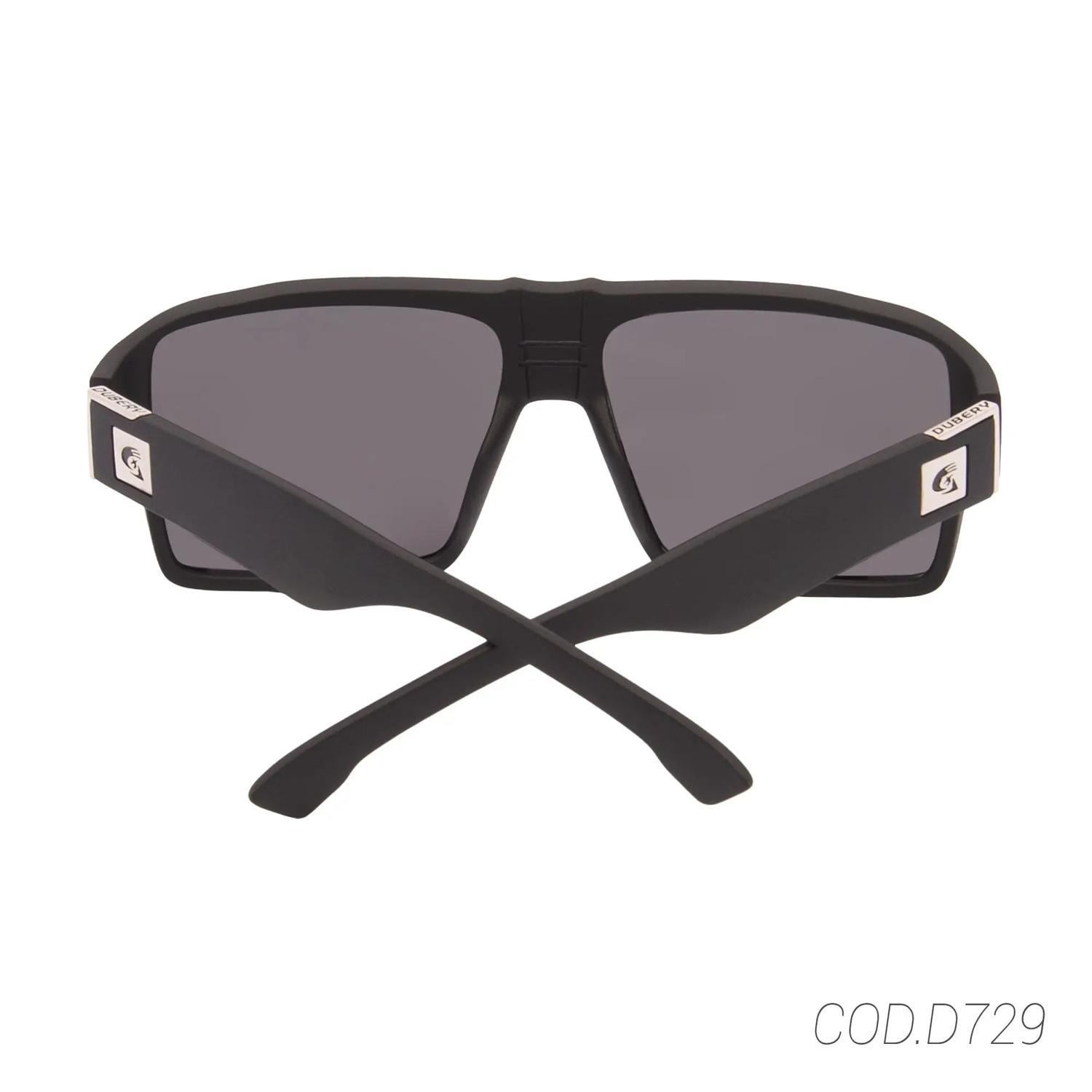 LENTES DE SOL POLARIZADOS UNISEX D729 DUBERY NEGRO Y MARRÓN 1016031 TAMAÑO TALLA ÚNICA - 2