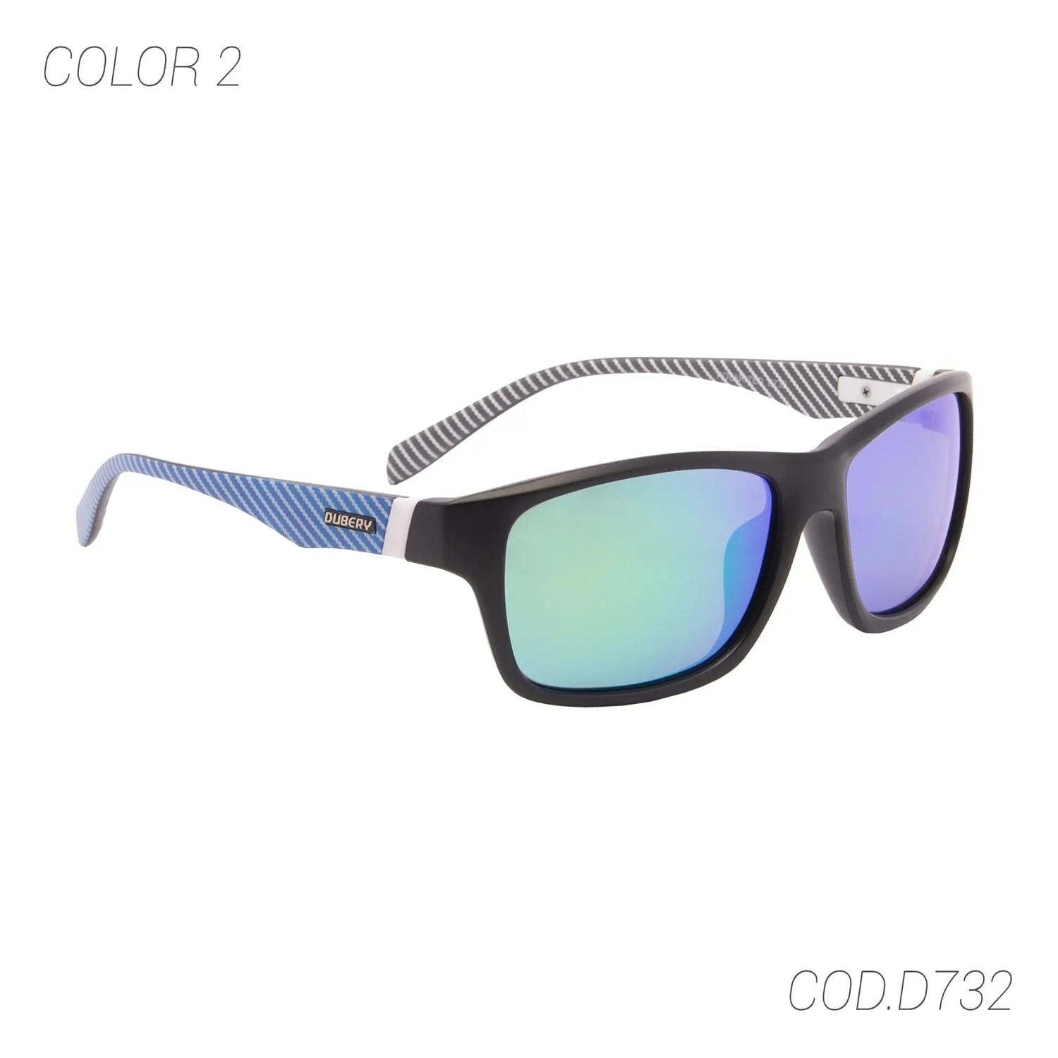 LENTES DE SOL POLARIZADOS UNISEX D732 DUBERY NEGRO 1016025 TAMAÑO TALLA ÚNICA - 5