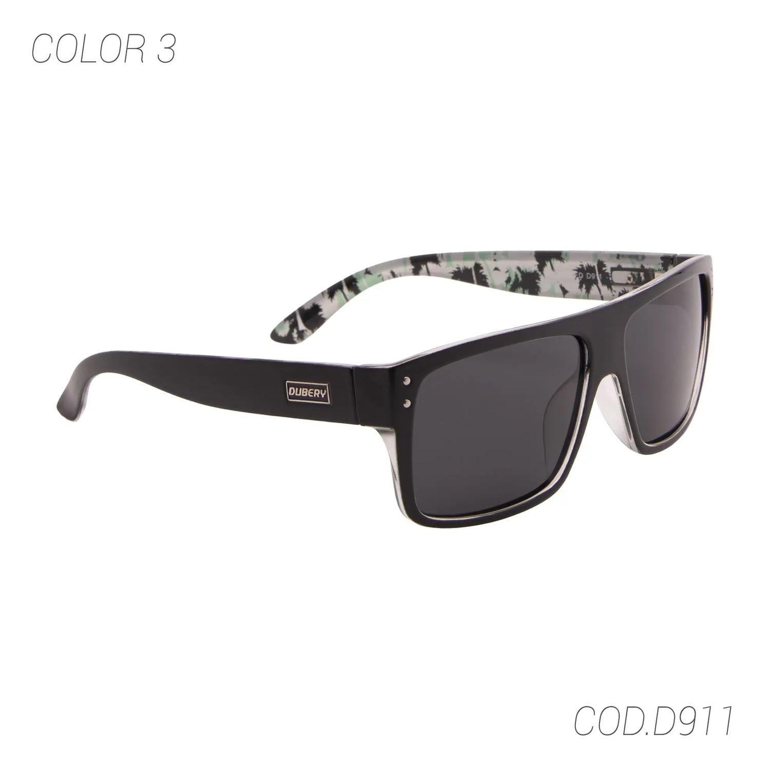 LENTES DE SOL POLARIZADOS UNISEX D911 DUBERY NEGRO Y VERDE 1016018 TAMAÑO TALLA ÚNICA - 4