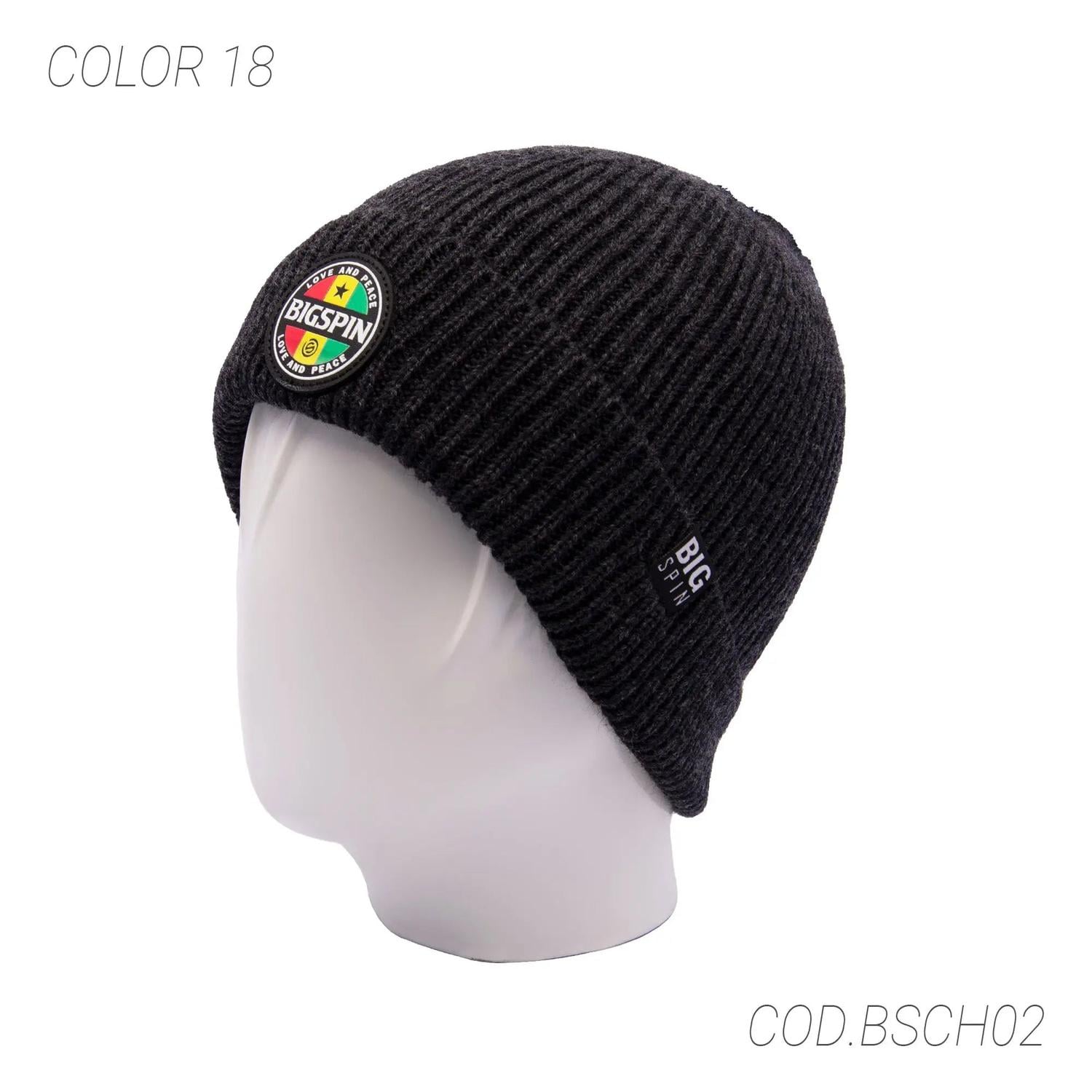 BEANIE BORDADO UNISEX BSCH02 BIGSPIN CAMELLO 1016740 - 1