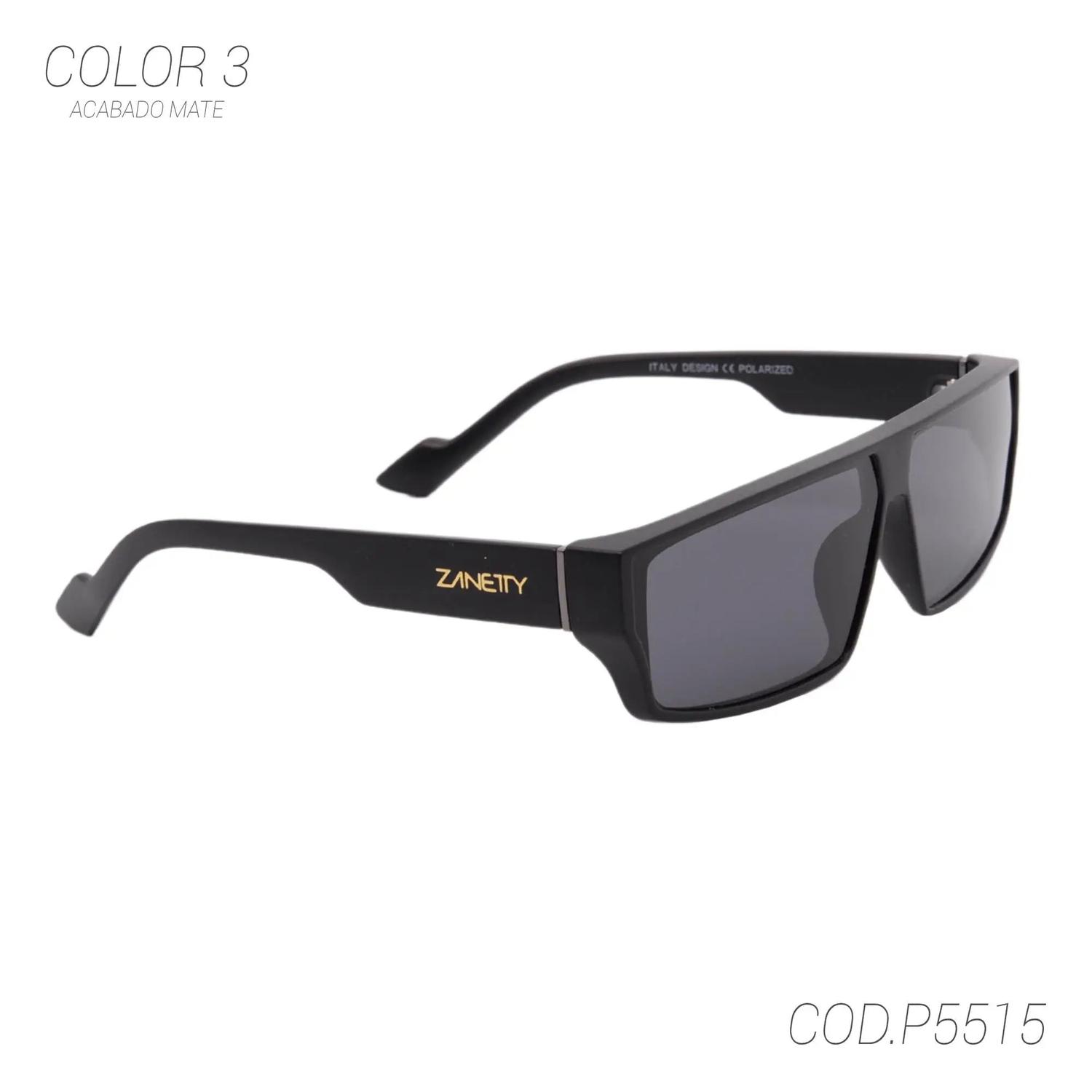 LENTES DE SOL POLARIZADOS HOMBRE P5515 ZANETTY TAMAÑO TALLA ÚNICA - 5
