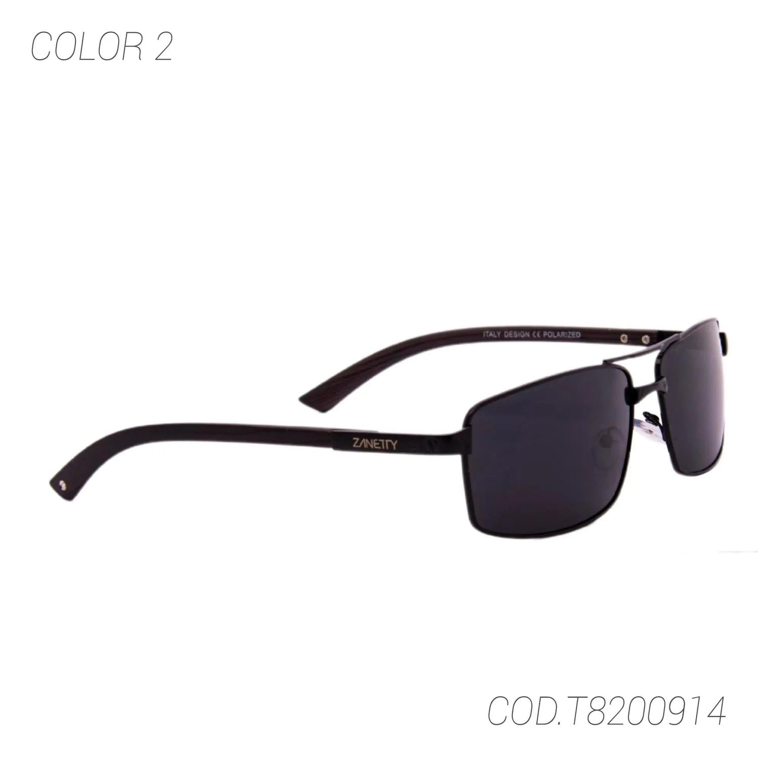 LENTES DE SOL POLARIZADOS UNISEX T8200914 ZANETTY TAMAÑO TALLA ÚNICA - 4