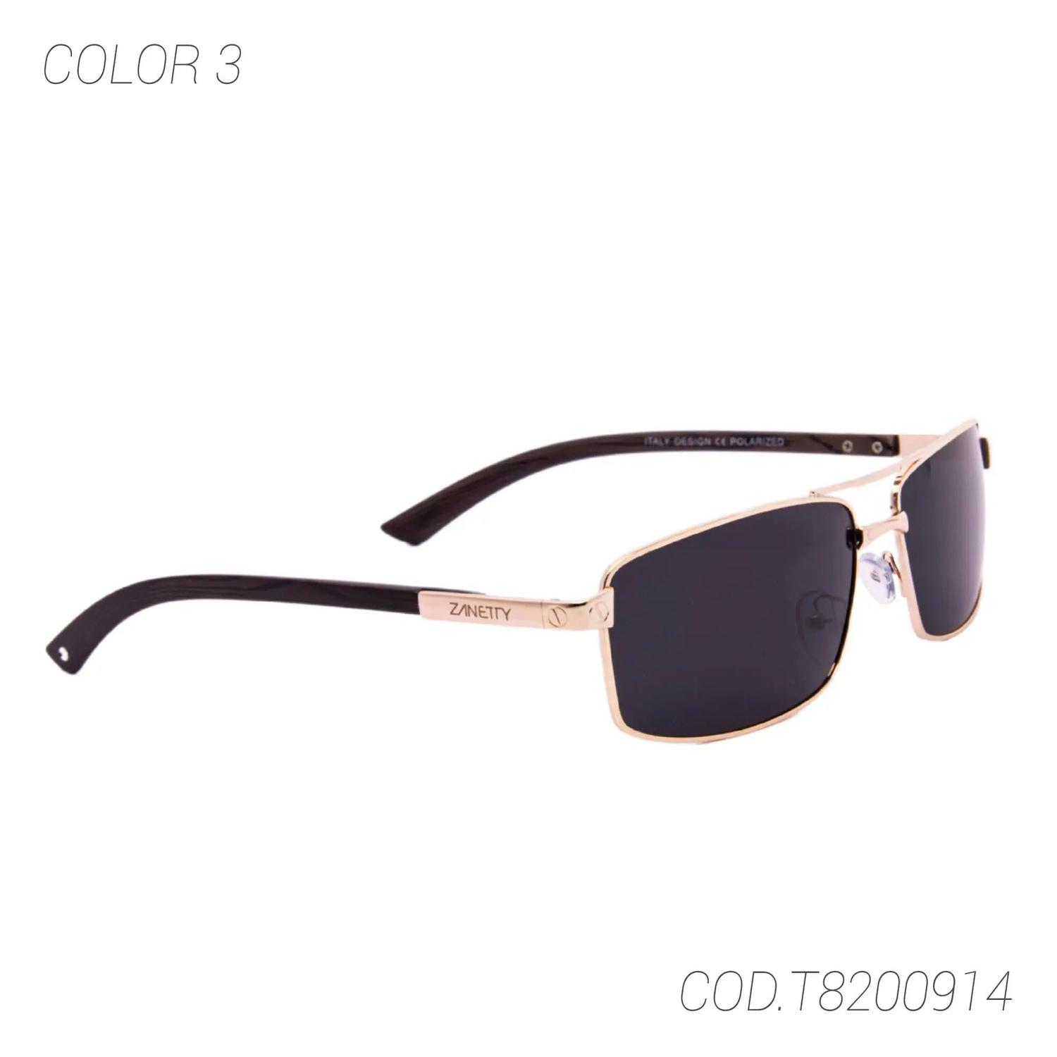 LENTES DE SOL POLARIZADOS UNISEX T8200914 ZANETTY TAMAÑO TALLA ÚNICA - 5