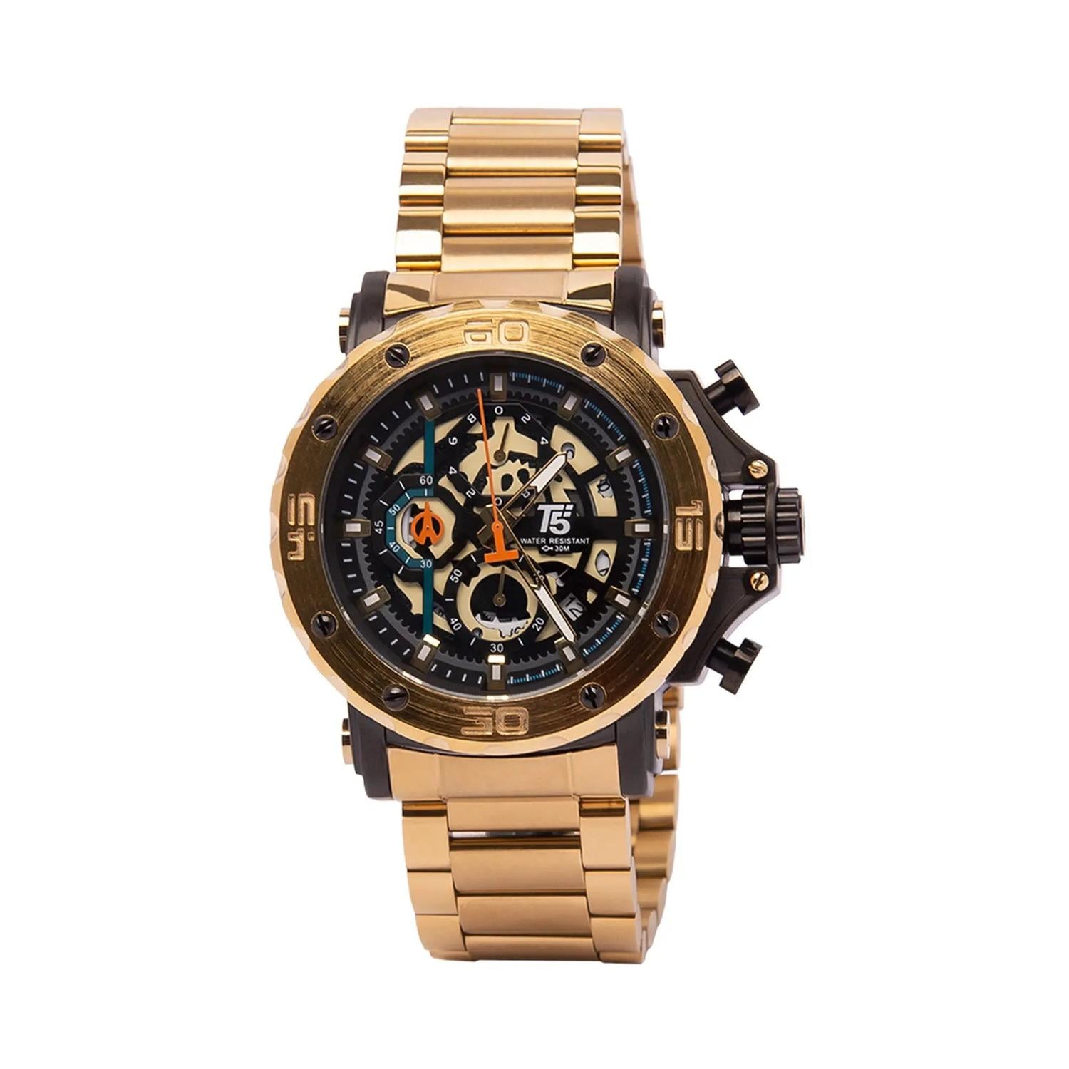 RELOJ T5 HOMBRE ANÁLOGO ACUATICO H3723G TALLA ÚNICA - 1