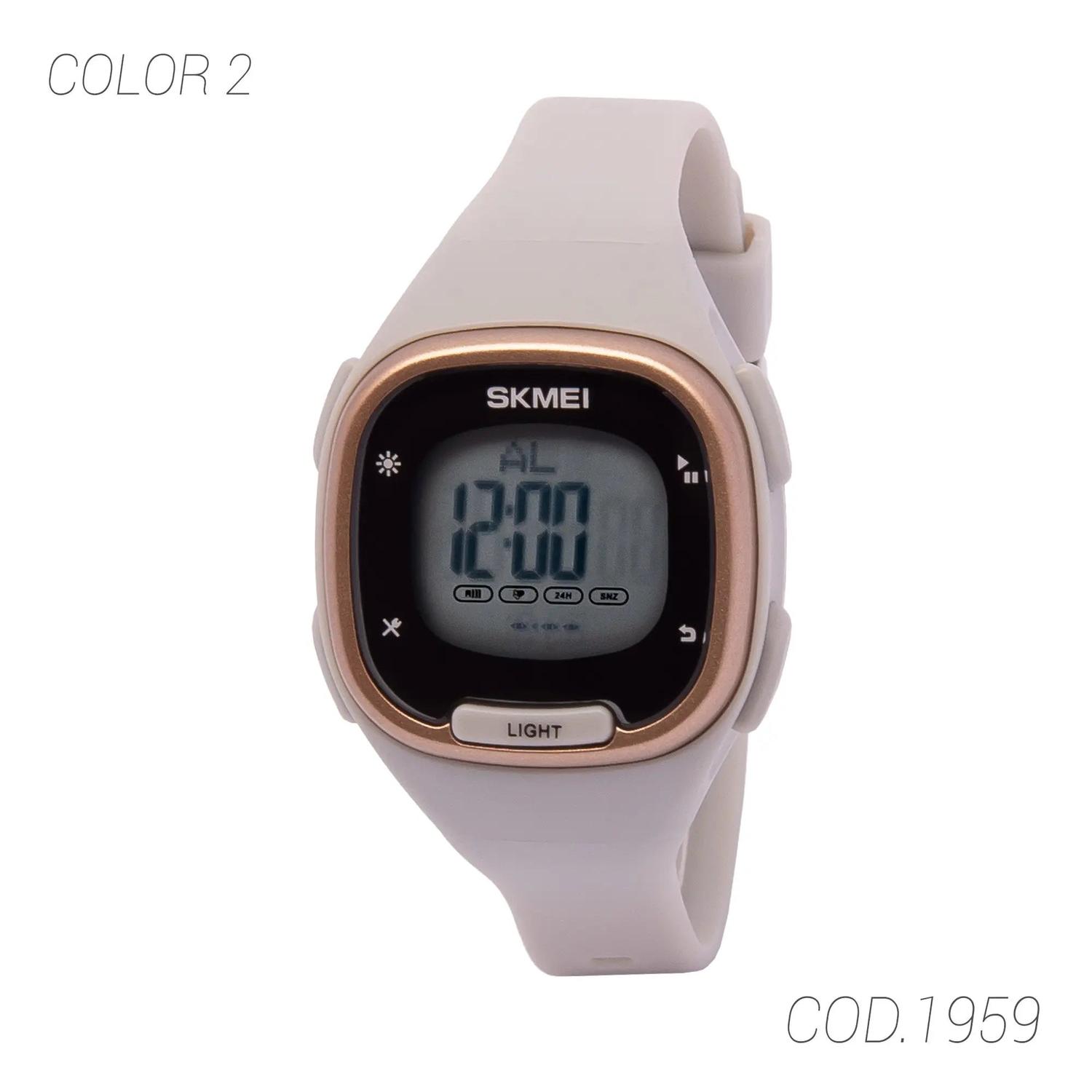 RELOJ SKMEI MUJER ANÁLOGO ACUÁTICO 1959 TALLA ÚNICA - 4