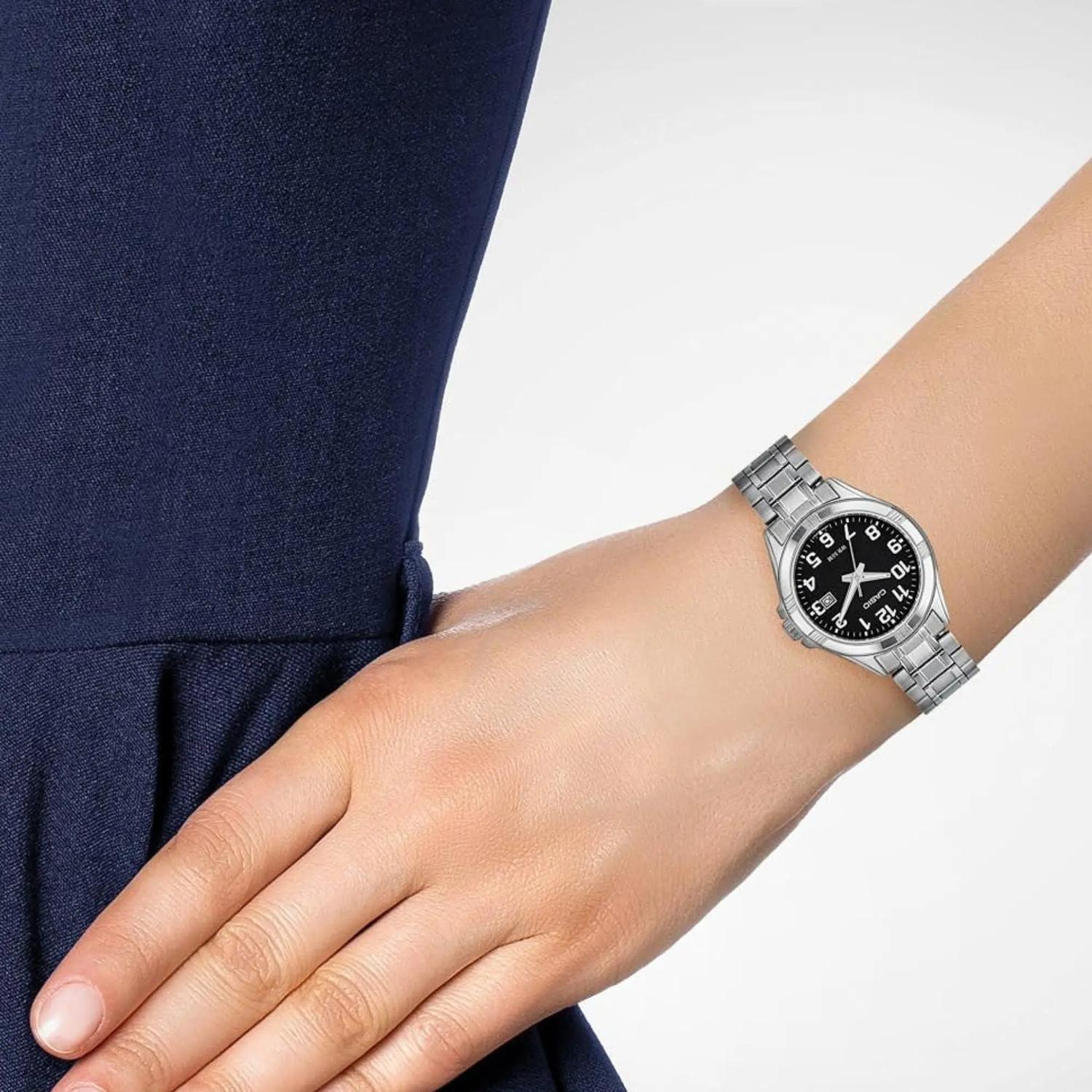 RELOJ ACUATICO MUJER LTP-1308D-1B CASIO NEGRO 1020152 - 7