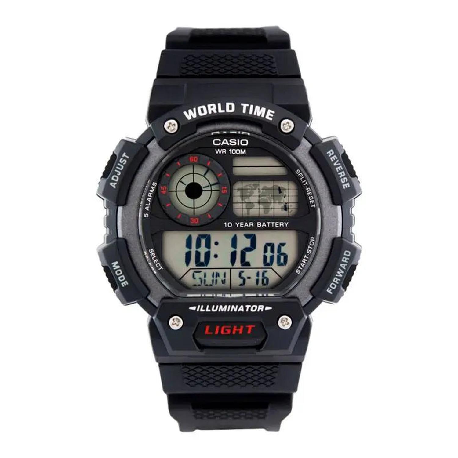 RELOJ CASIO HOMBRE ANÁLOGO ACUATICO AE-1400WH-1A - 2