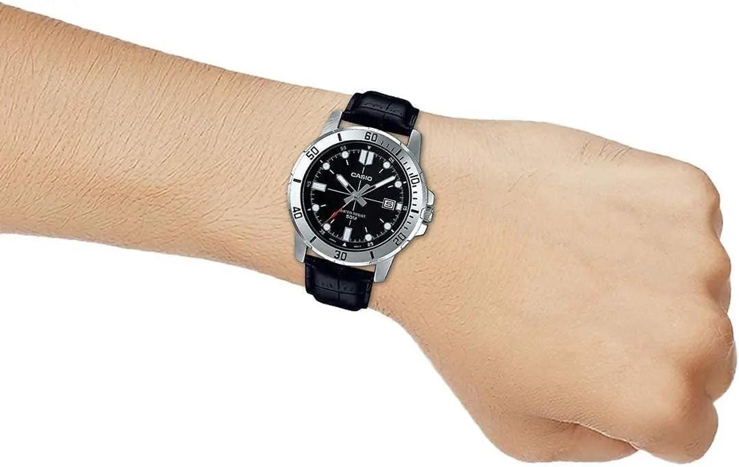 RELOJ CASIO HOMBRE ANÁLOGO ACUATICO MTP-VD01L-1E - 6