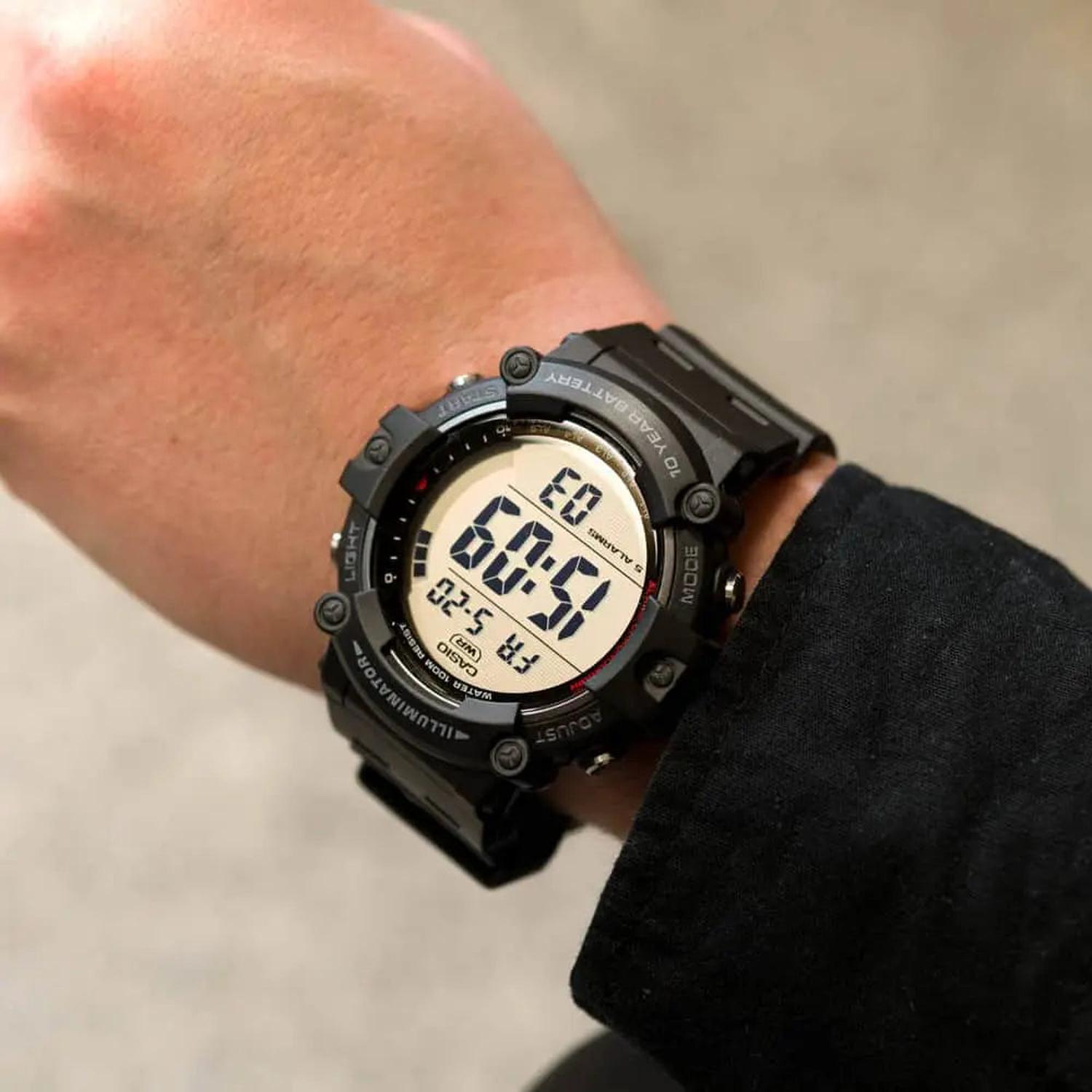 RELOJ CASIO HOMBRE ANÁLOGO ACUATICO AE-1500WH-1AVDF - 6