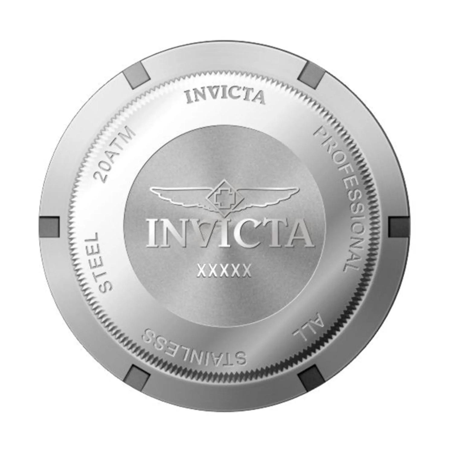 Montre Chronographe INVICTA 9786 - Boîtier Carré Argent, Cadran Bleu, étanche 50m, Unisexe, Occasion