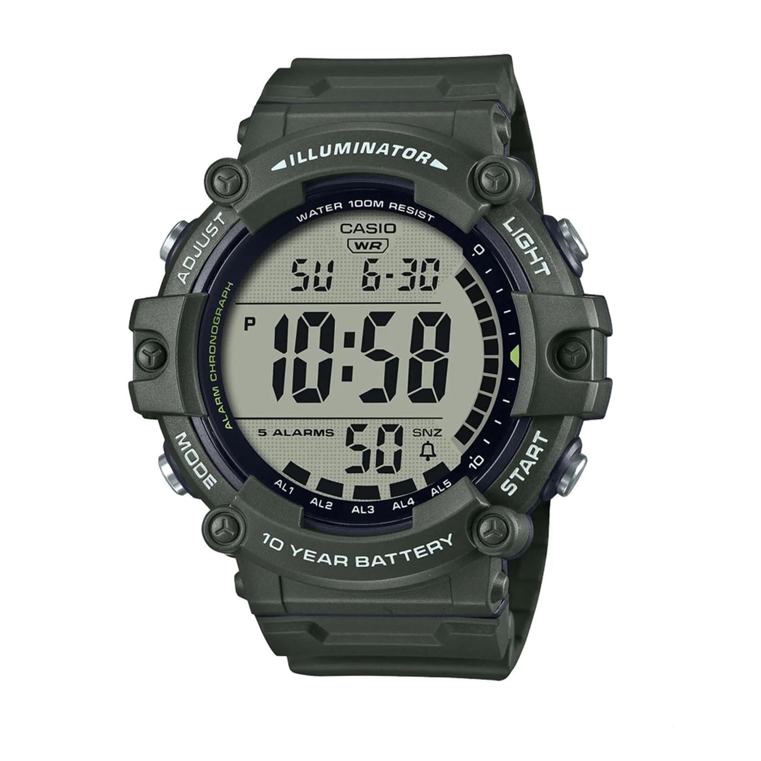 RELOJ CASIO HOMBRE ANÁLOGO DIGITAL AE-1500WHX-3AVCF - 1