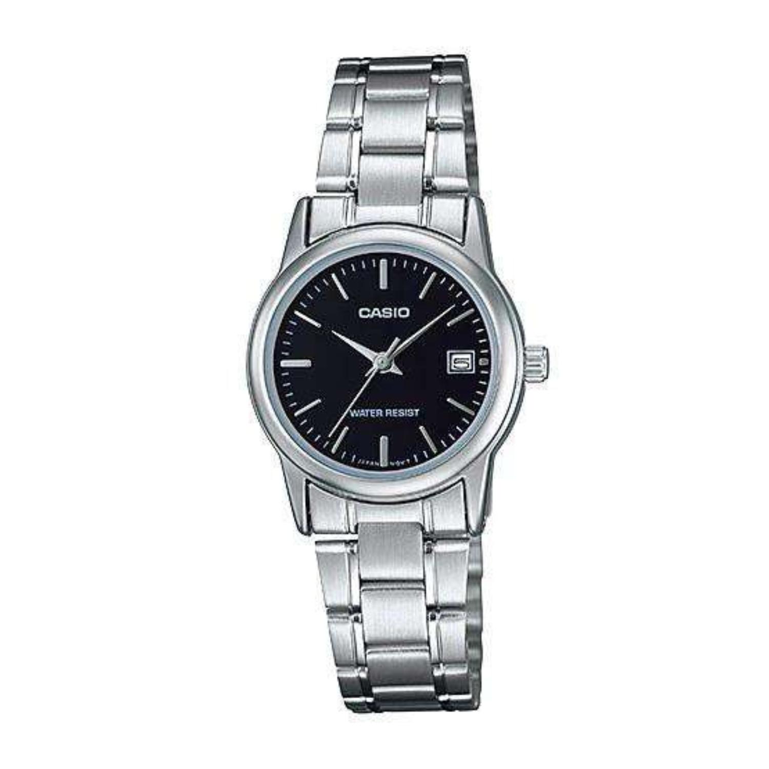 RELOJ ANALOGICO MUJER LTP-V002D-1AUDF CASIO PLATEADO CLASICO - 7