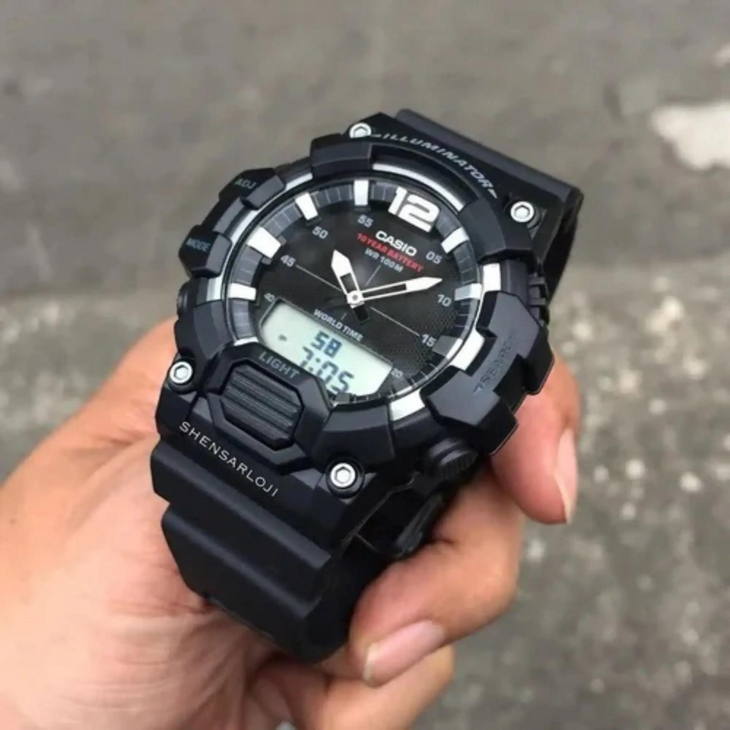 RELOJ ANALOGICO-DIGITAL HOMBRE HDC-700-1AVDF CASIO NEGRO SPORT 1030560 NEGRO 1030560 - 9