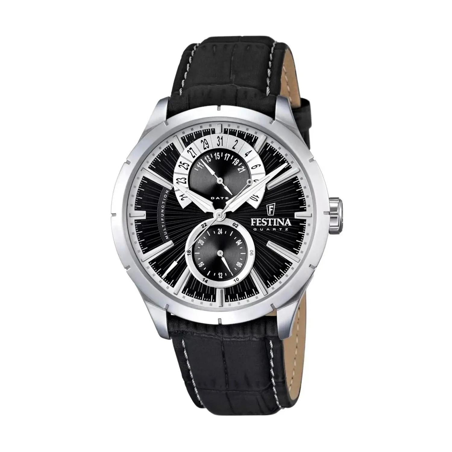 RELOJ ANALOGICO HOMBRE F16573/3 FESTINA NEGRO 1031692 - 1