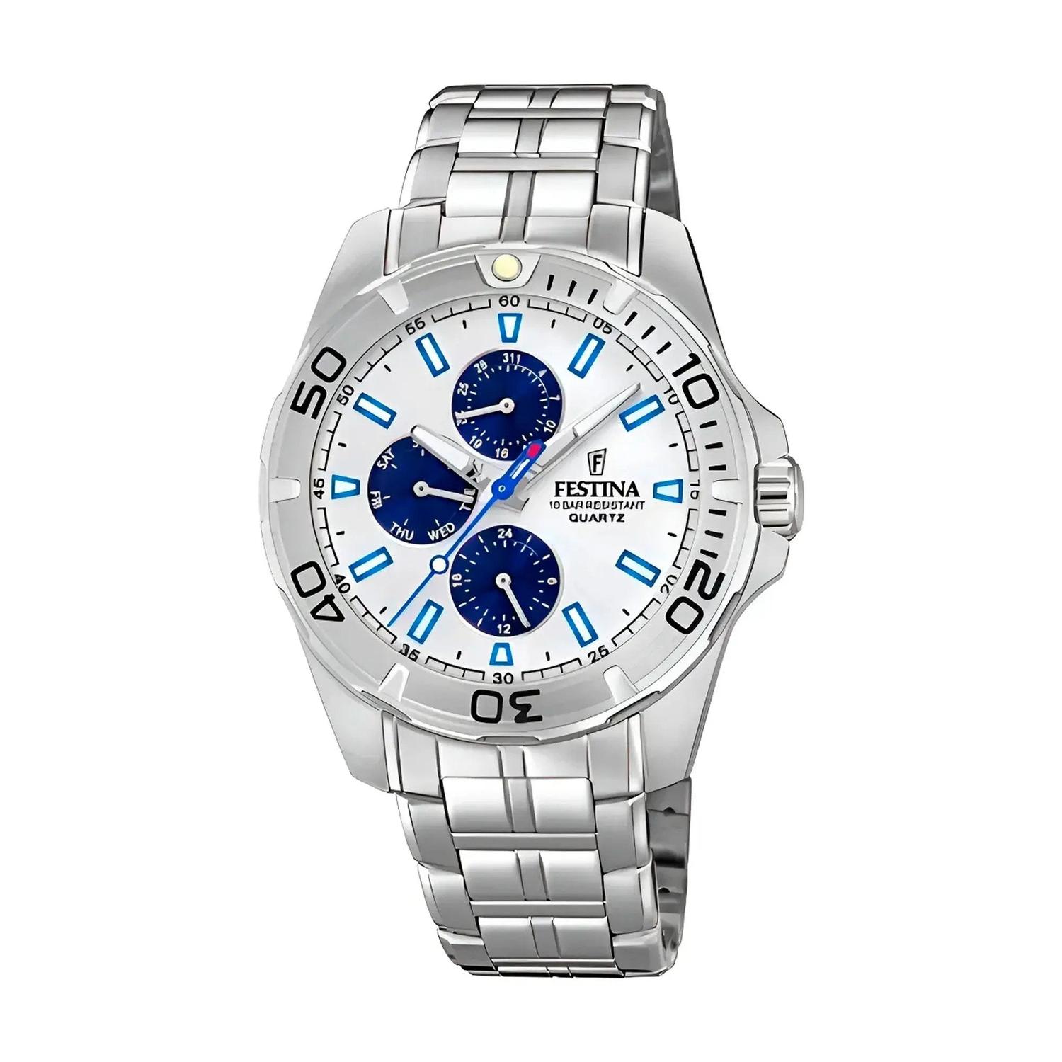 RELOJ ANALOGICO HOMBRE F20445/1 FESTINA PLATEADO 1031705 - 1