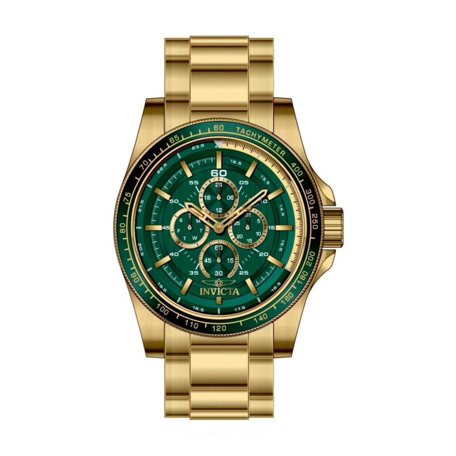 RELOJ ANALOGICO HOMBRE 49417 INVICTA SPEEDWAY DORADO 1031683 - 2