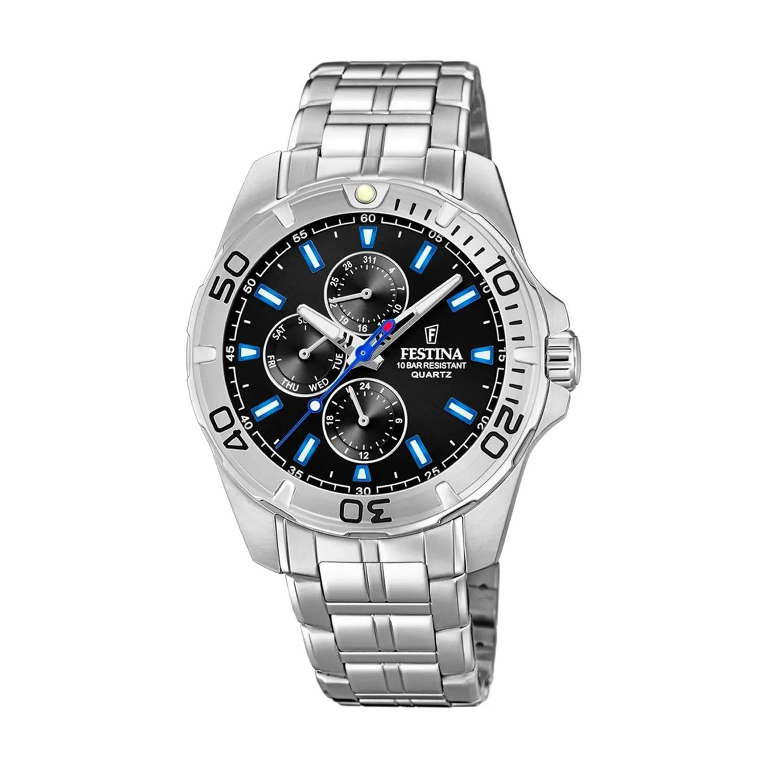RELOJ ANALOGICO HOMBRE F20445/6 FESTINA PLATEADO 1031707 - 1