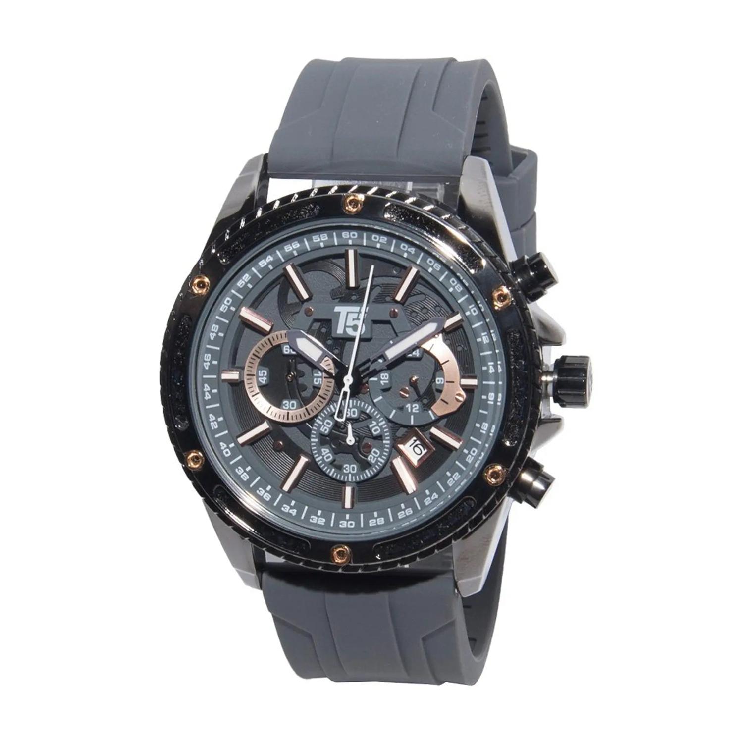 RELOJ ANALOGICO HOMBRE H4187G T5 GRIS 1031268 - 1