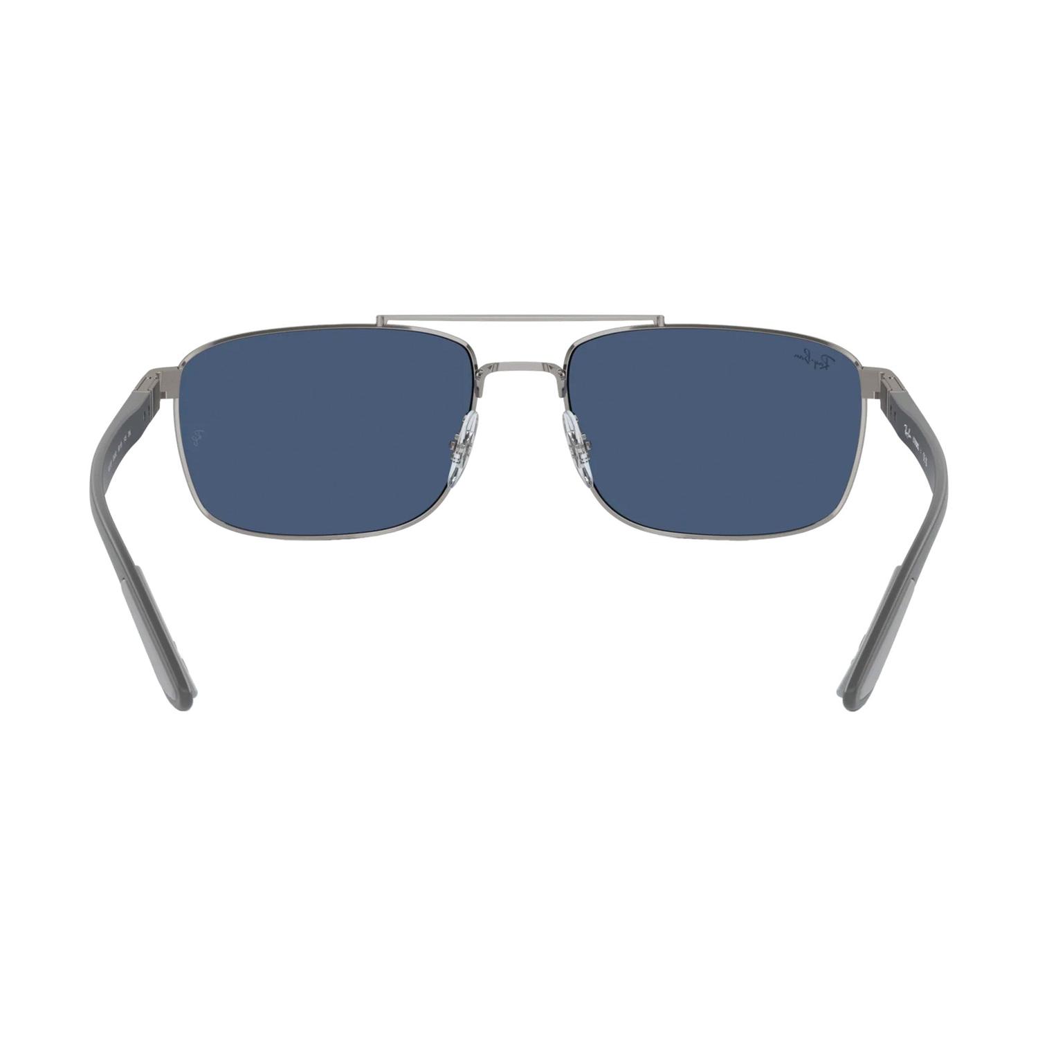 LENTES DE SOL UV400 UNISEX RB3737 004/80 60 RAY BAN PLATEADO 1032018 - 3