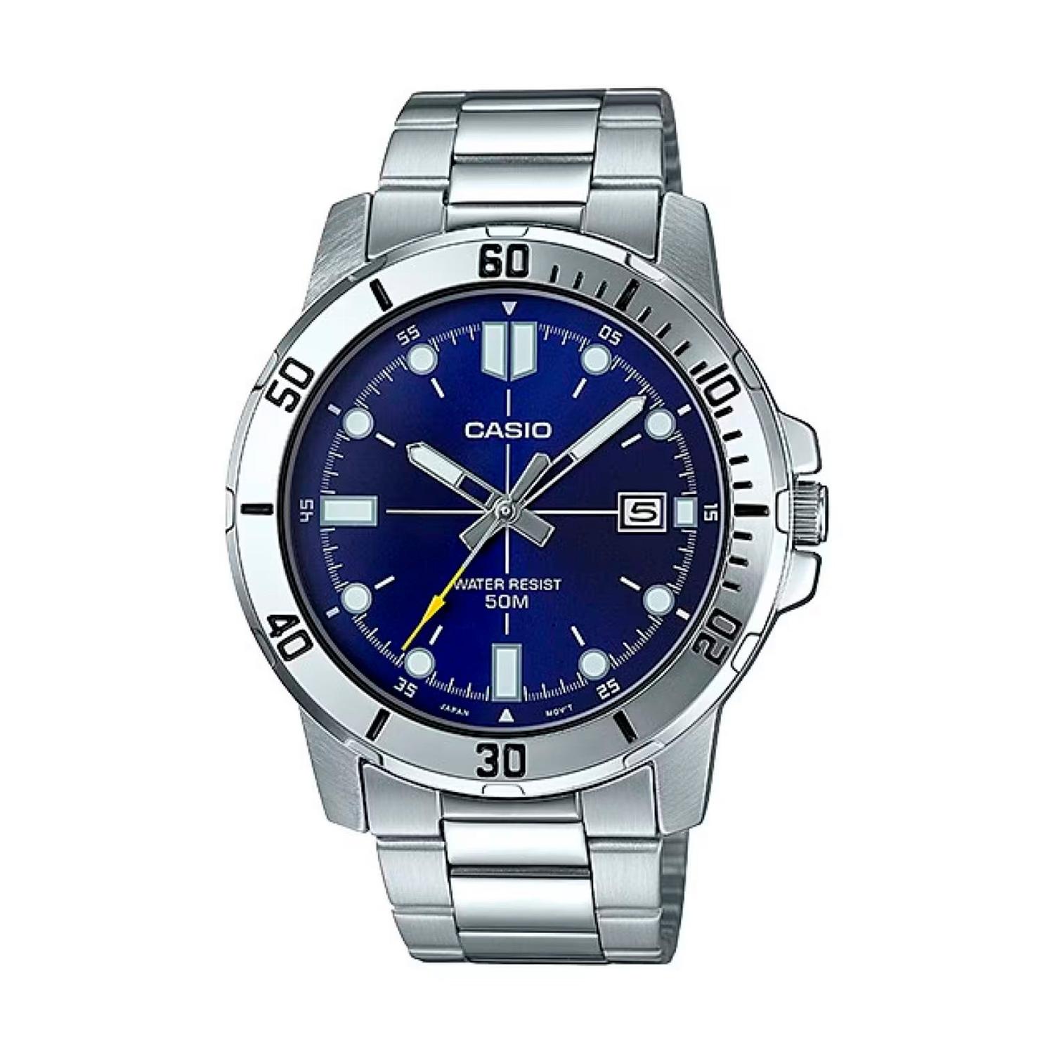 RELOJ ANALOGICO HOMBRE MTP-VD01D-2EVUDF CASIO BLANCO 1032122 - 1