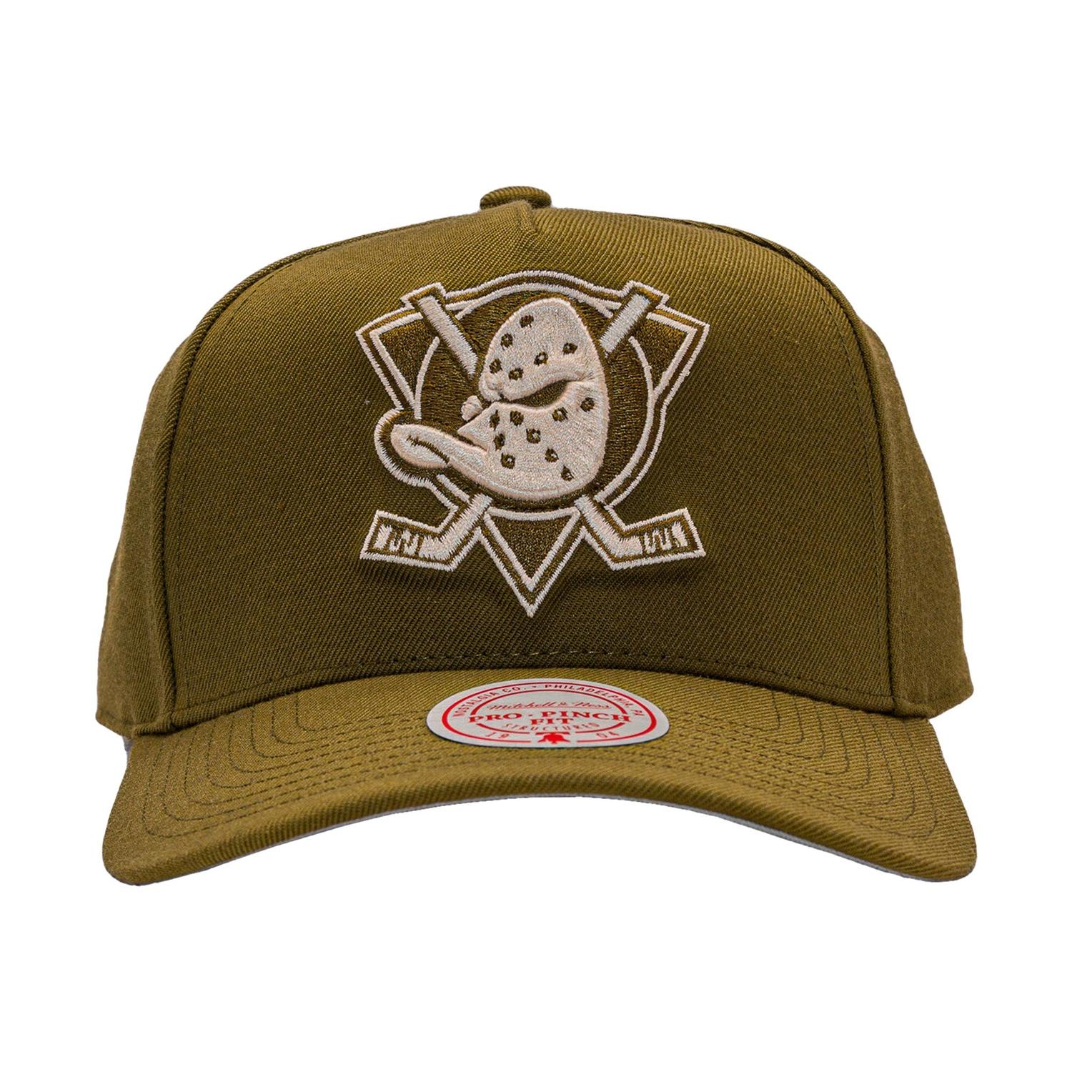 GORRA MITCHELL Y NESS NHL-DUCKS OF ANAHEIM HP12959-ADUOLIV VERDE 1032586 - 1
