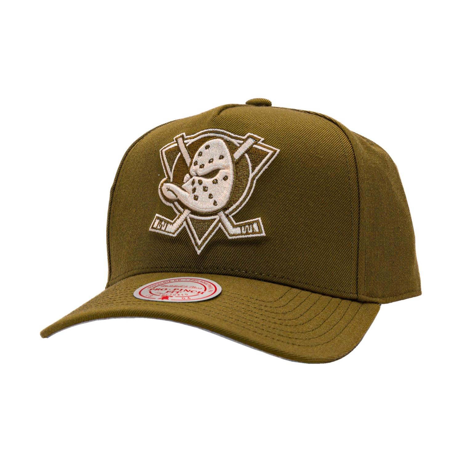 GORRA MITCHELL Y NESS NHL-DUCKS OF ANAHEIM HP12959-ADUOLIV VERDE 1032586 - 2