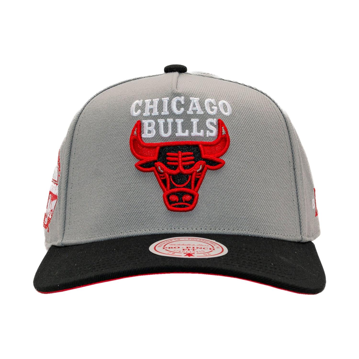 GORRA MITCHELL Y NESS NBA-CHICACO BULLS HP13208-CBUBKGY GRIS 1032543 - 1