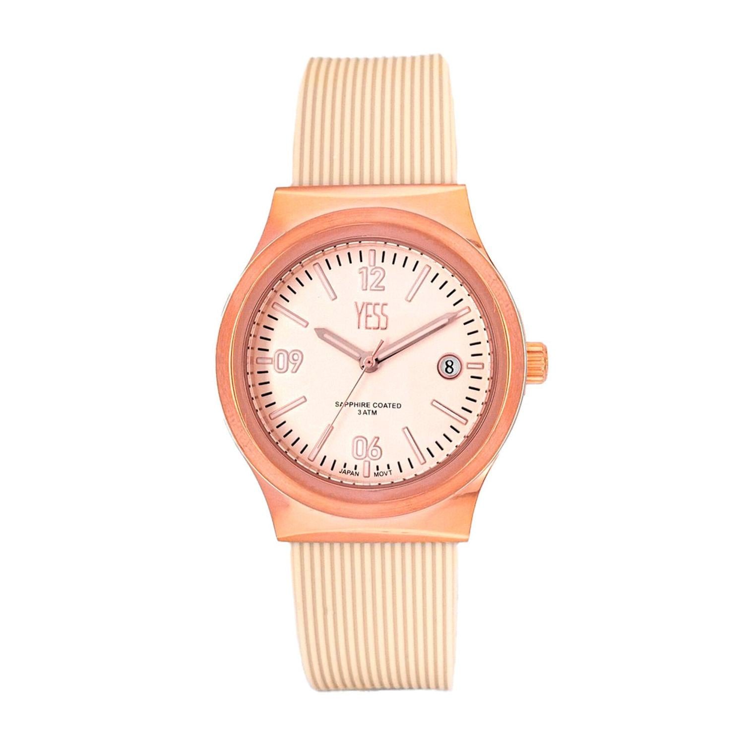 RELOJ ANALOGICO MUJER Y25030-03 YESS BEIGE 1032461 - 1