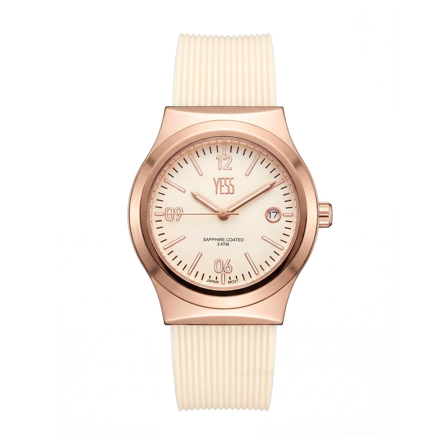 RELOJ ANALOGICO MUJER Y25030-05 YESS BEIGE 1032463 - 1